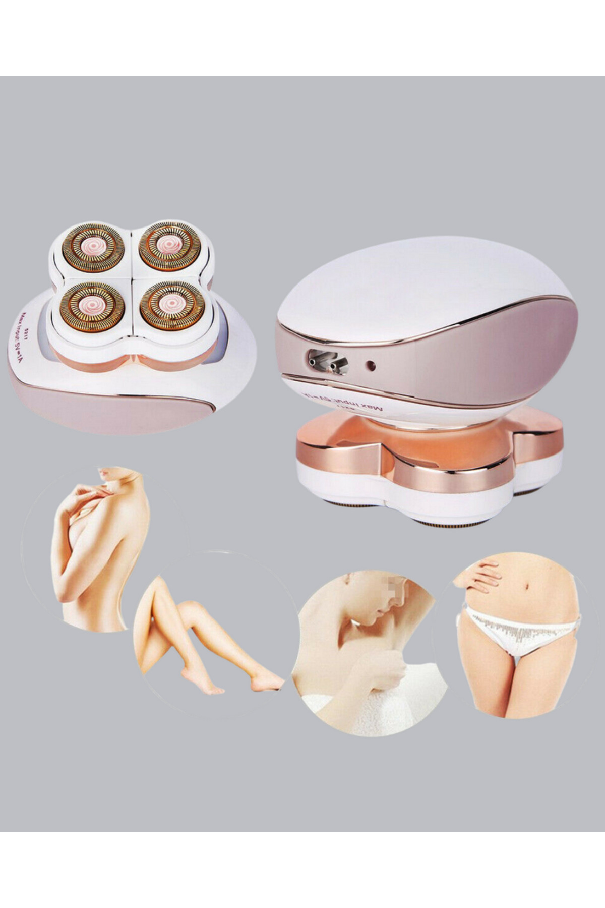  ماشین اصلاح بدن چهار سر CONCEPTA (03558) فقط برای استفاده — CONCEPTA6000125214620870  — تصویر 4 از 5