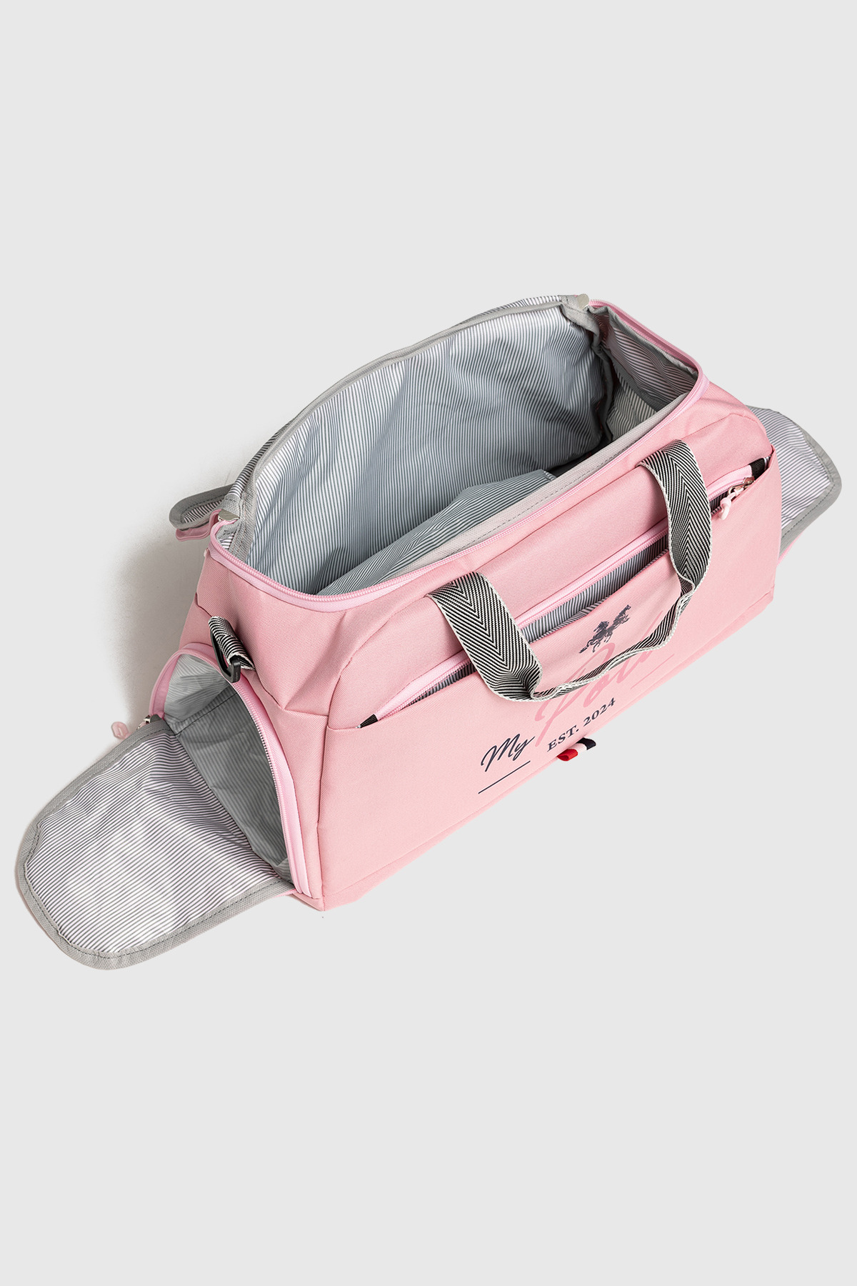 Mypolo Glide Ayakkabı Bölmeli Erkek, Kadın Spor Ve Seyahat Çantası 25 Litre Hafif El Valizi görsel 5