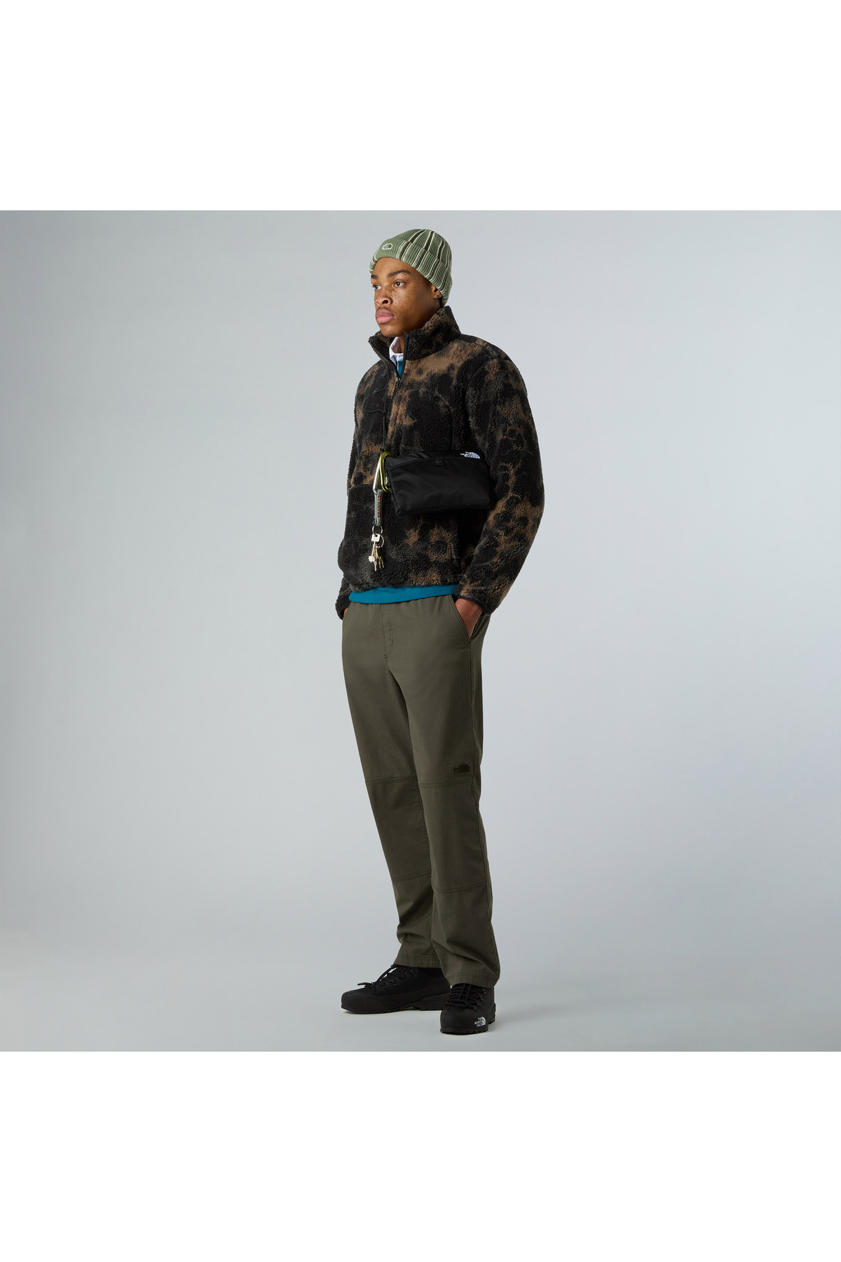 Extreme Pile Printed Pullover Erkek Siyah Polar — رنگارنگ NF0A8EEP — تصویر 3 از 5