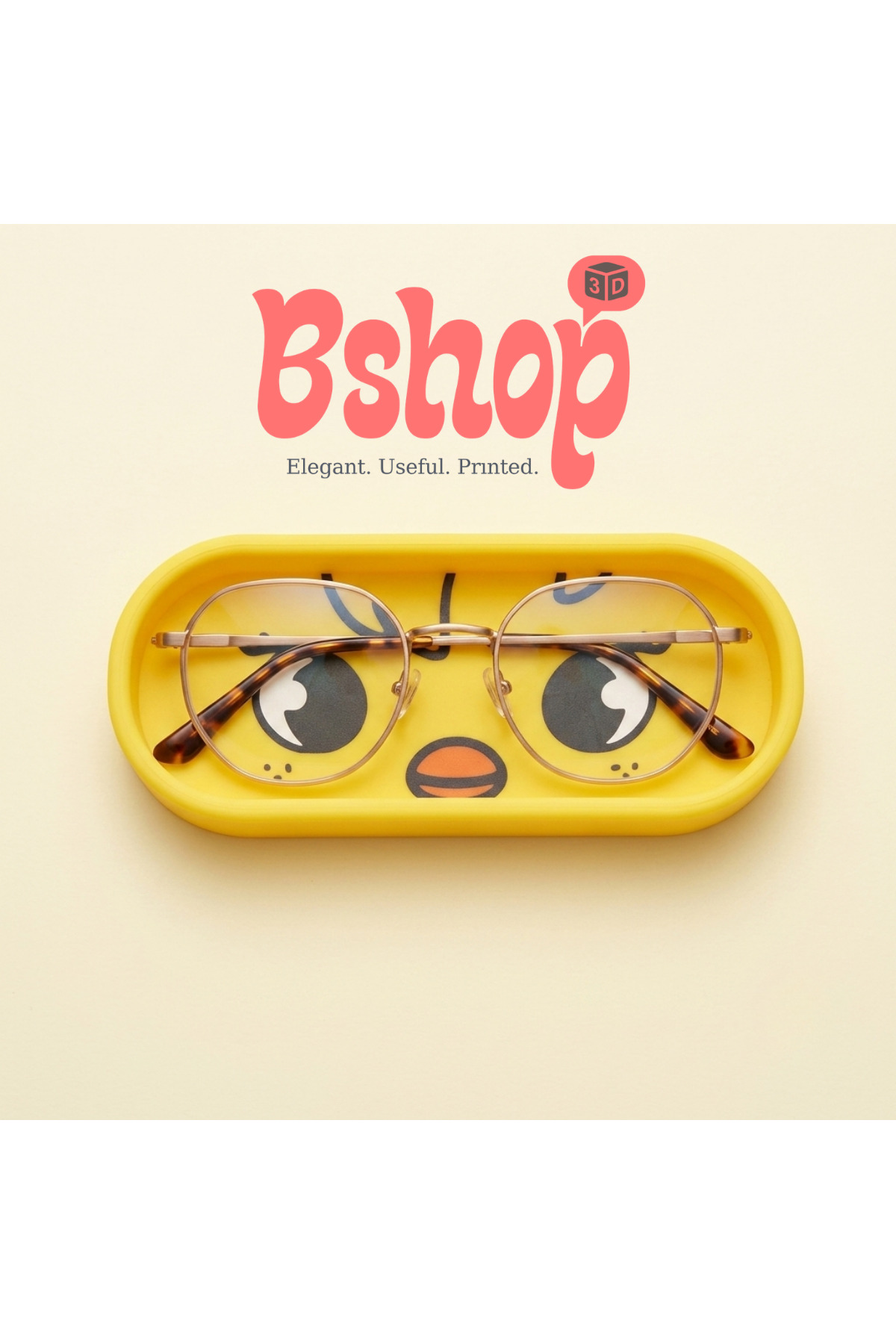 BShop3D Bbokari Stray Kids SKZOO Gözlük Standı | Masaüstü