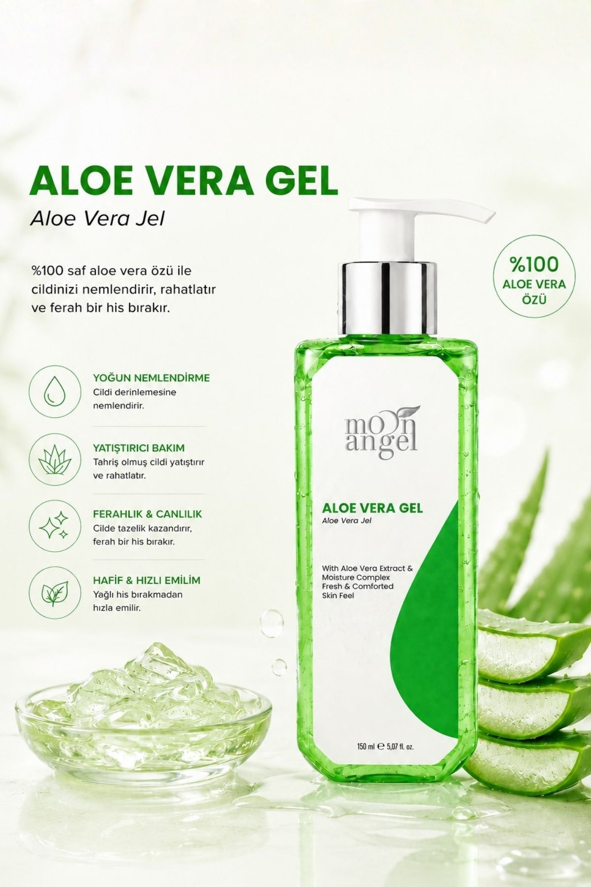 Köpük Temizleyici + Aloe Vera Jel — görsel 6 · 86852184008772