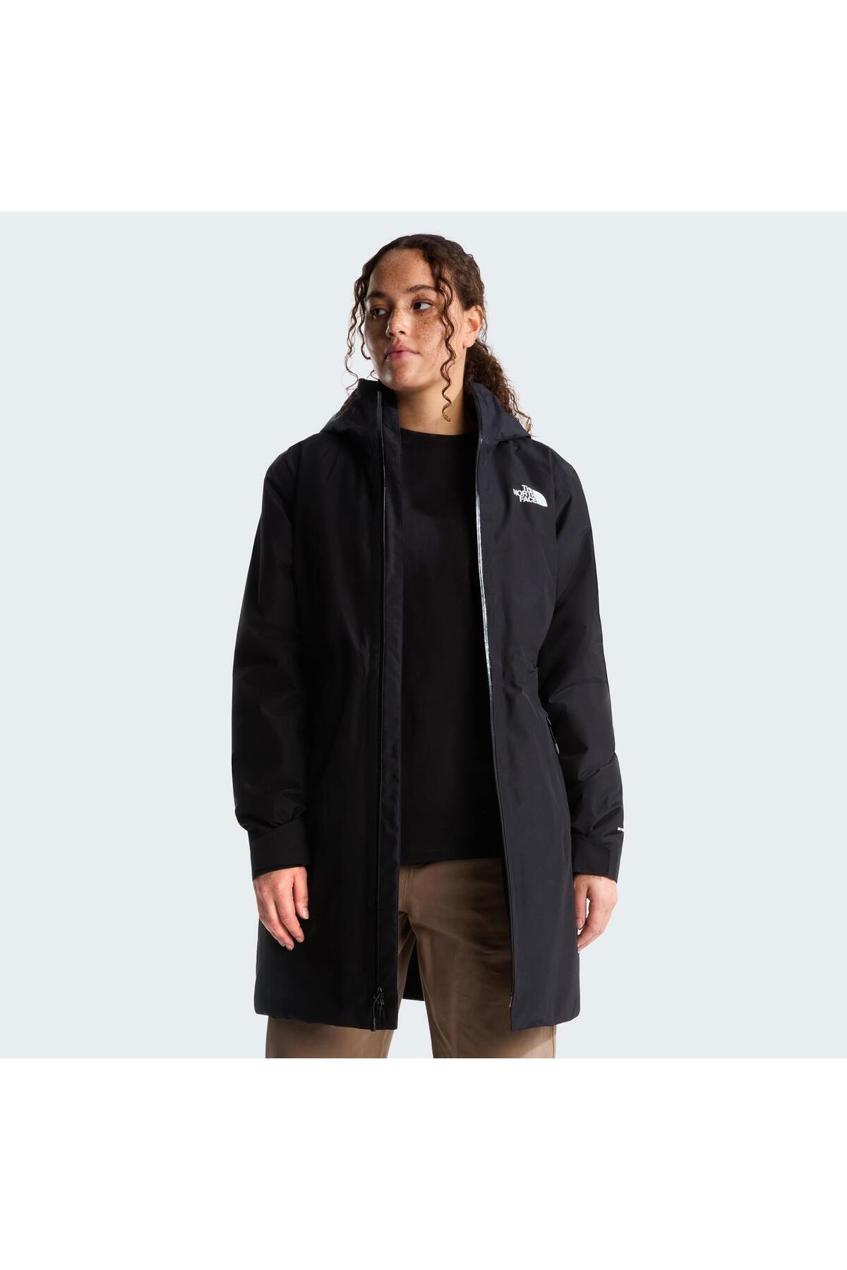 THE NORTH FACE W HIKESTELLER INSULATED PARKA Kadın Ceket NF0A8J68JK31 Siyah-L görsel 6