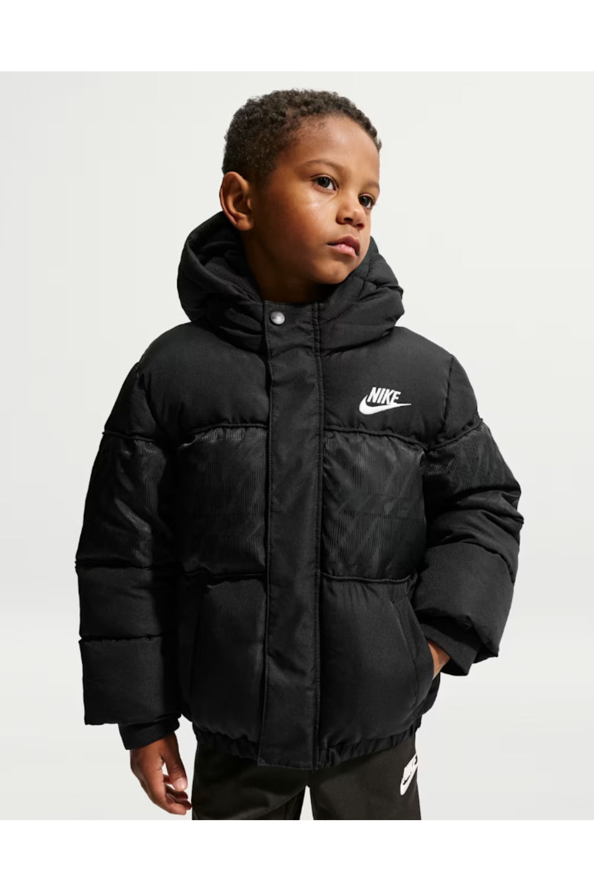 Nike JQD LOGO MIXED MEDIA PUFFER ERKEK ÇOCUK MONT 86N976-023