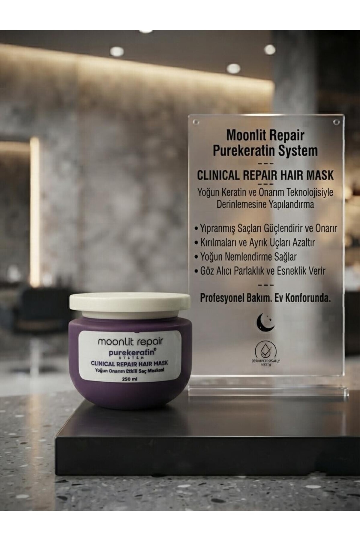 Keratin Özlü Yoğun Onarıcı Saç Bakım Maskesi 250 ml — mrmsk — تصویر 3 از 6
