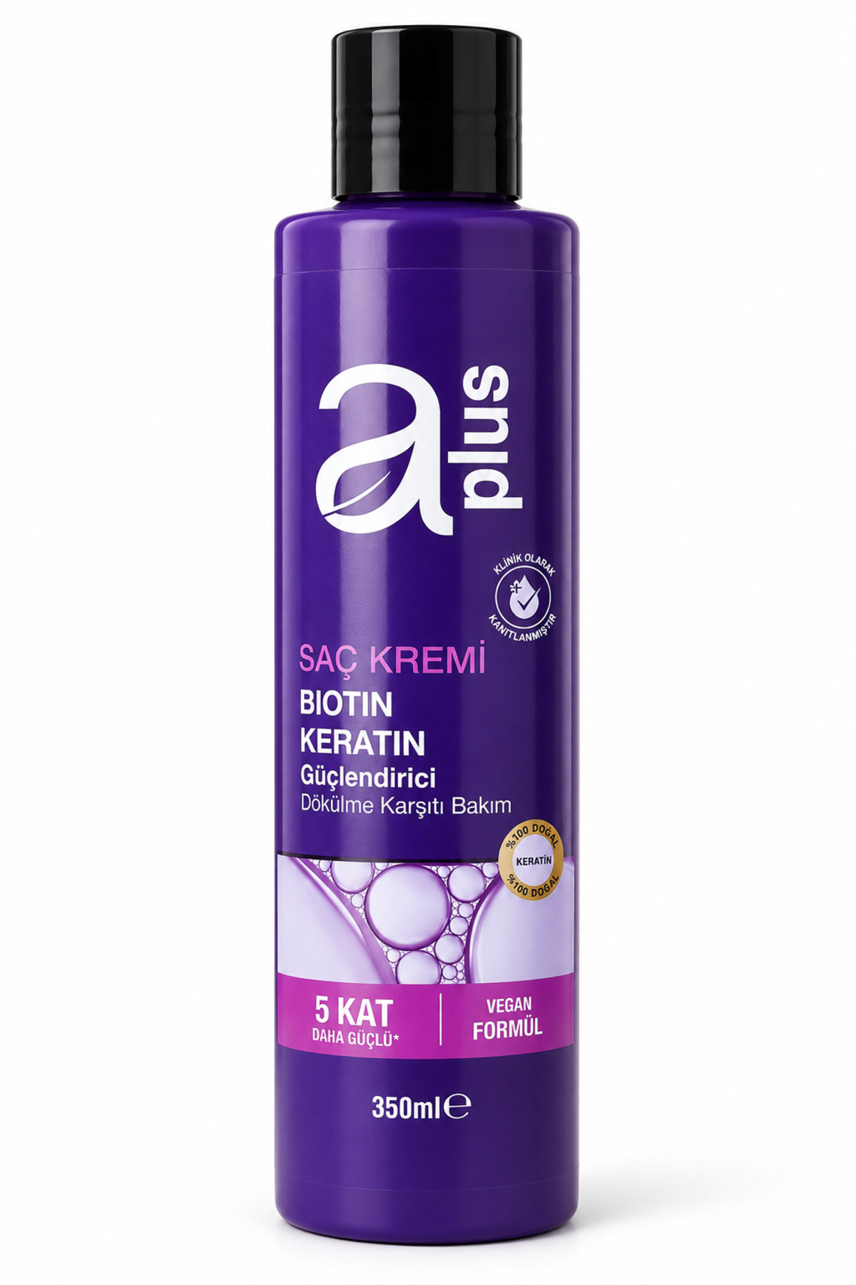 Genel Markalar A Plus Biotin Keratin Saç Kremi 350 ml – Güçlendirici, Dökülme Karşıtı Bakım, Vegan Formül — aplusikremdökülmekarşıtıarvenza