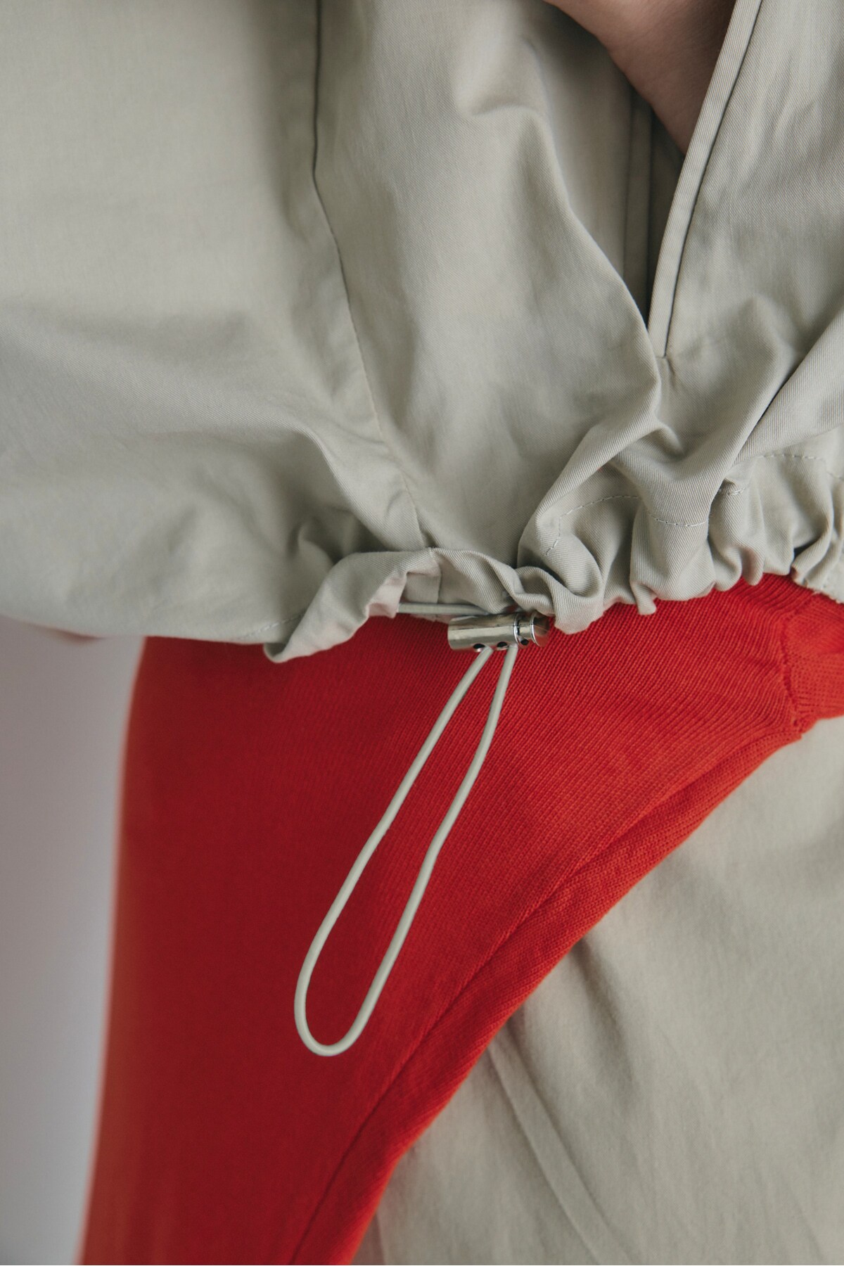 Suud Collection Taş Nora Fermuarlı Gabardin Ceket görsel 6