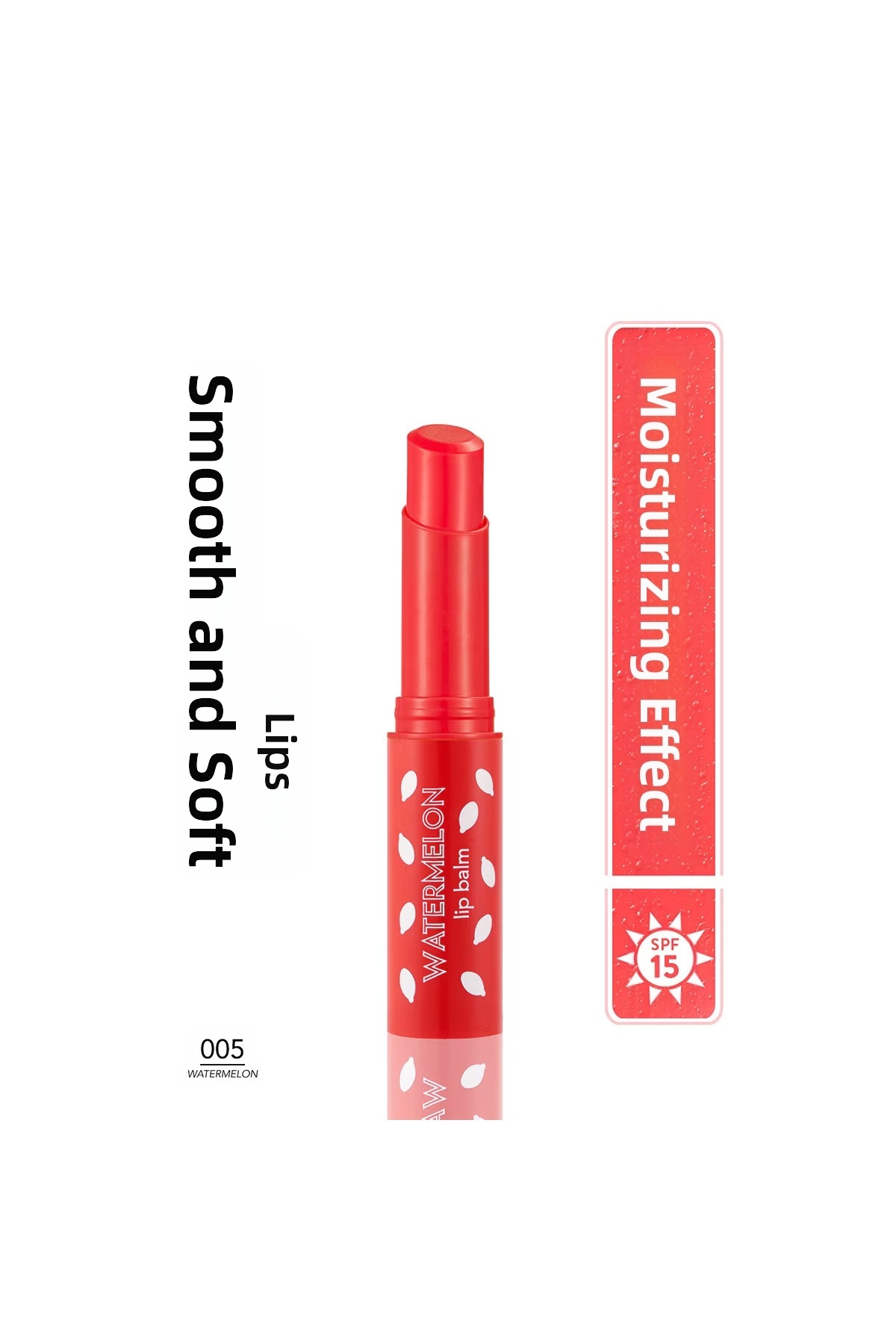 Flormar Lip Balm Fruit Scented and Colorful Lip Moisturizer Watermelon