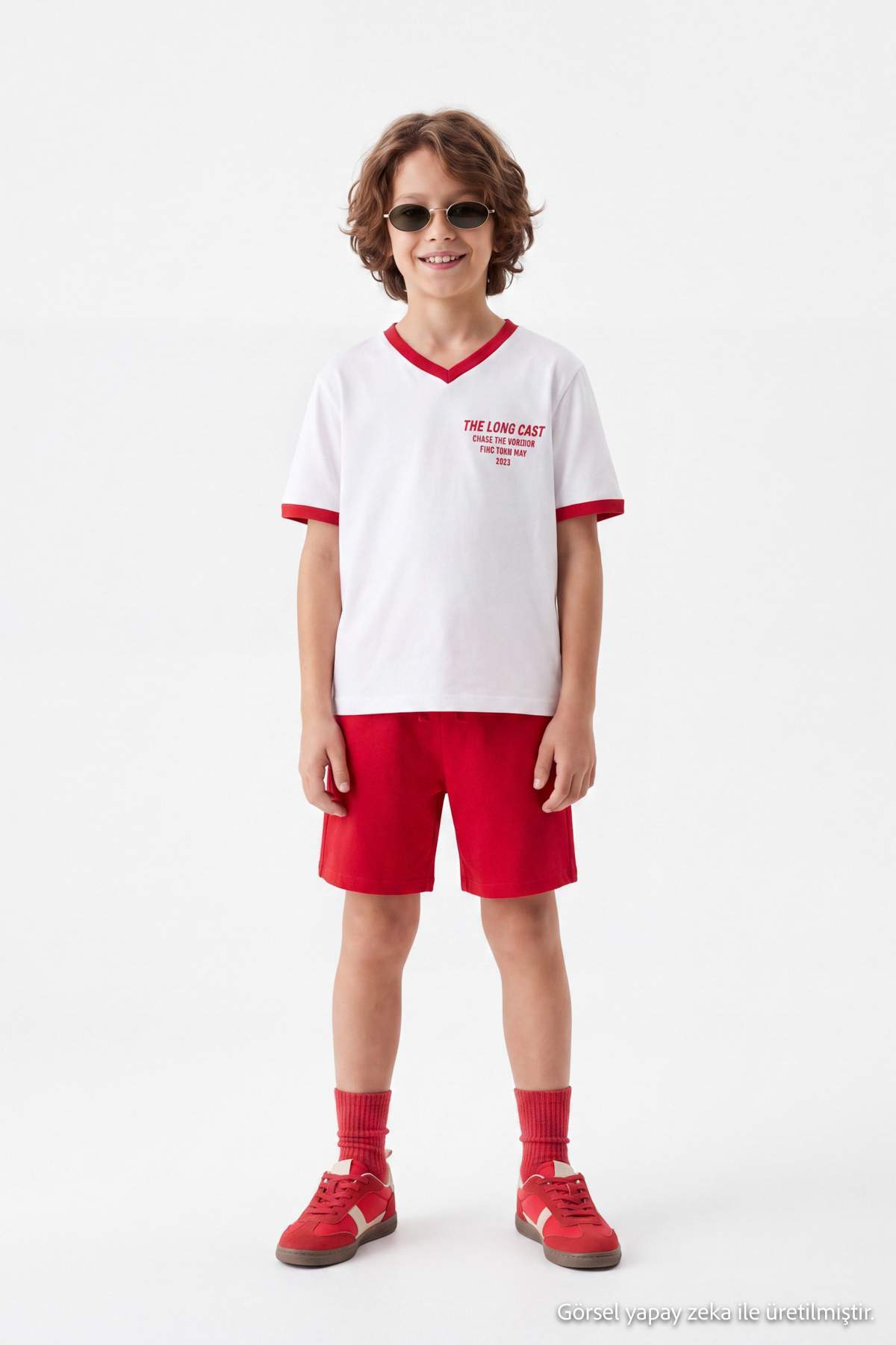 Trendyolmilla Kids Beyaz Baskılı Örme Alt - Üst Takım TKDSS26AU00152