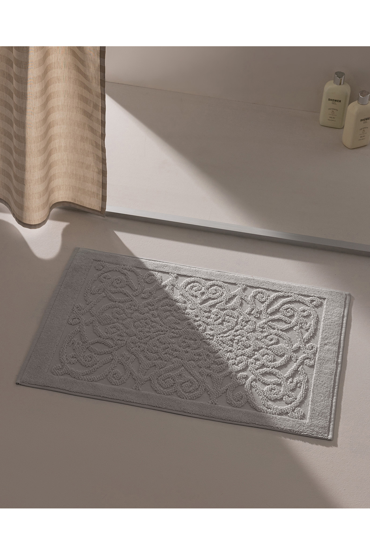 Berthe Foot Towel - Gray - 50x70 cm