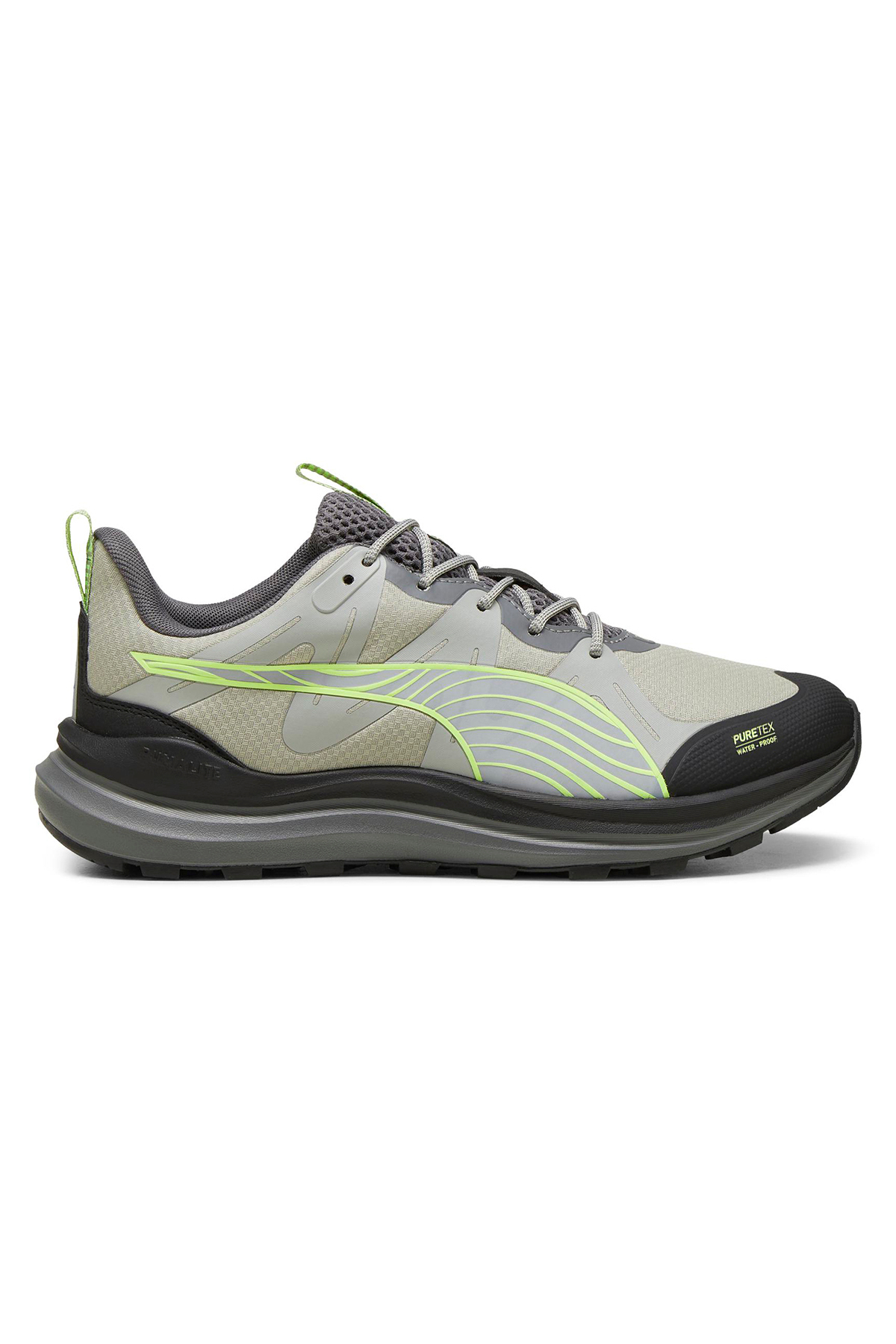 Puma 310095 Reflect Lite Trail PTX Pure-Tex® Outdoor Waterproof Unisex Spor Ayakkabı GRİ