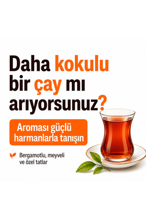Safiş Çay Ümran 80 gr | Bergamot & Narenciye Aromalı Siyah Çay | Yoğun Dem