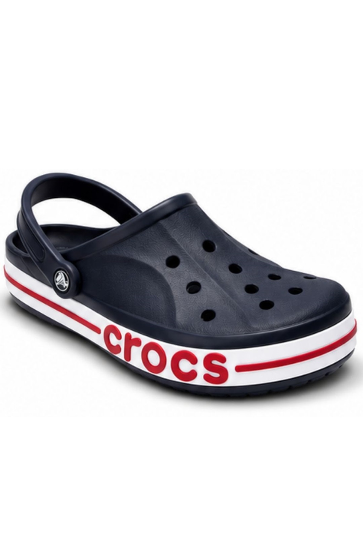 Crocs Bayaband Clog 205089 Sabo Doktor ve Hemşire Terliği Ortapedik Unisex Terlik LACİVERT görsel 2