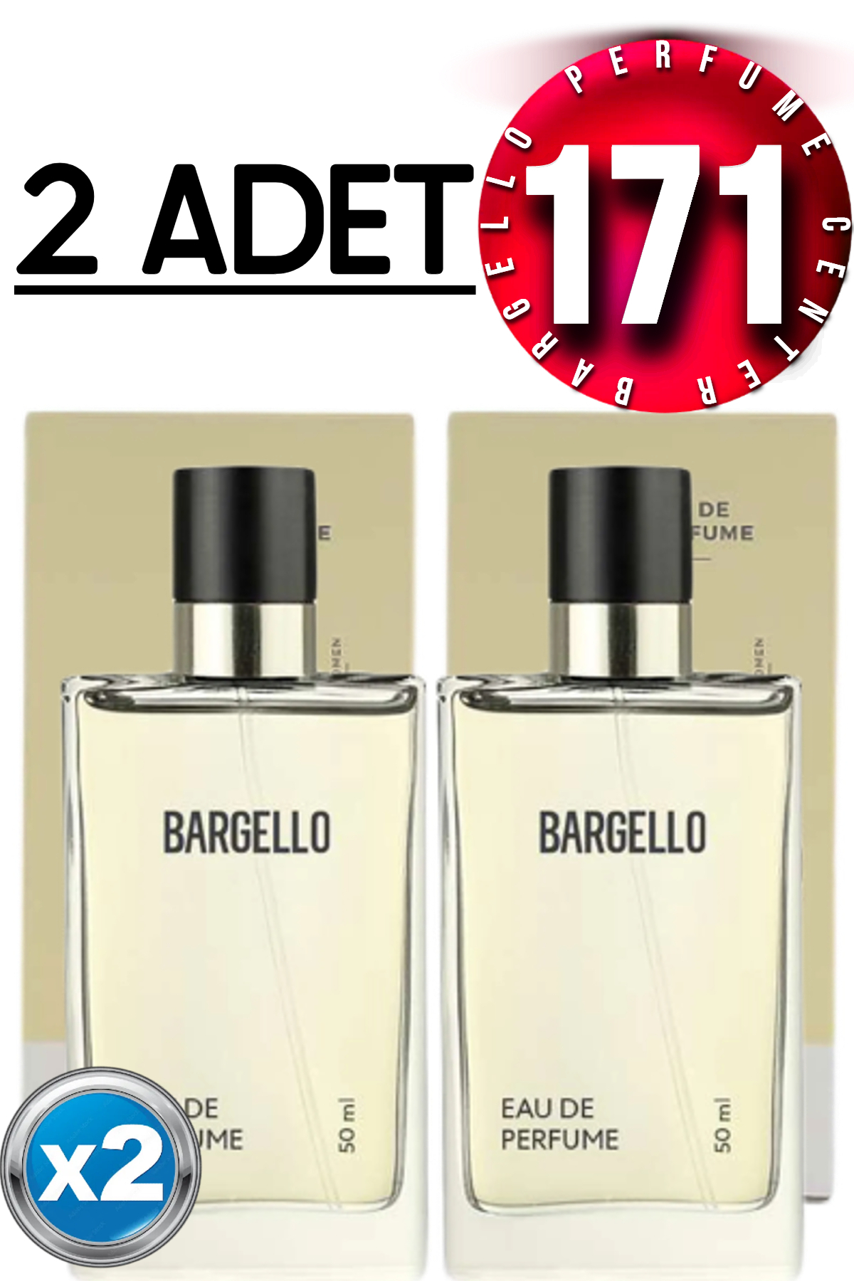 171 Edp Floral Kadın Parfüm 2 Adet 50 Ml-rsaf171 — RSAF224 — تصویر 2 از 2