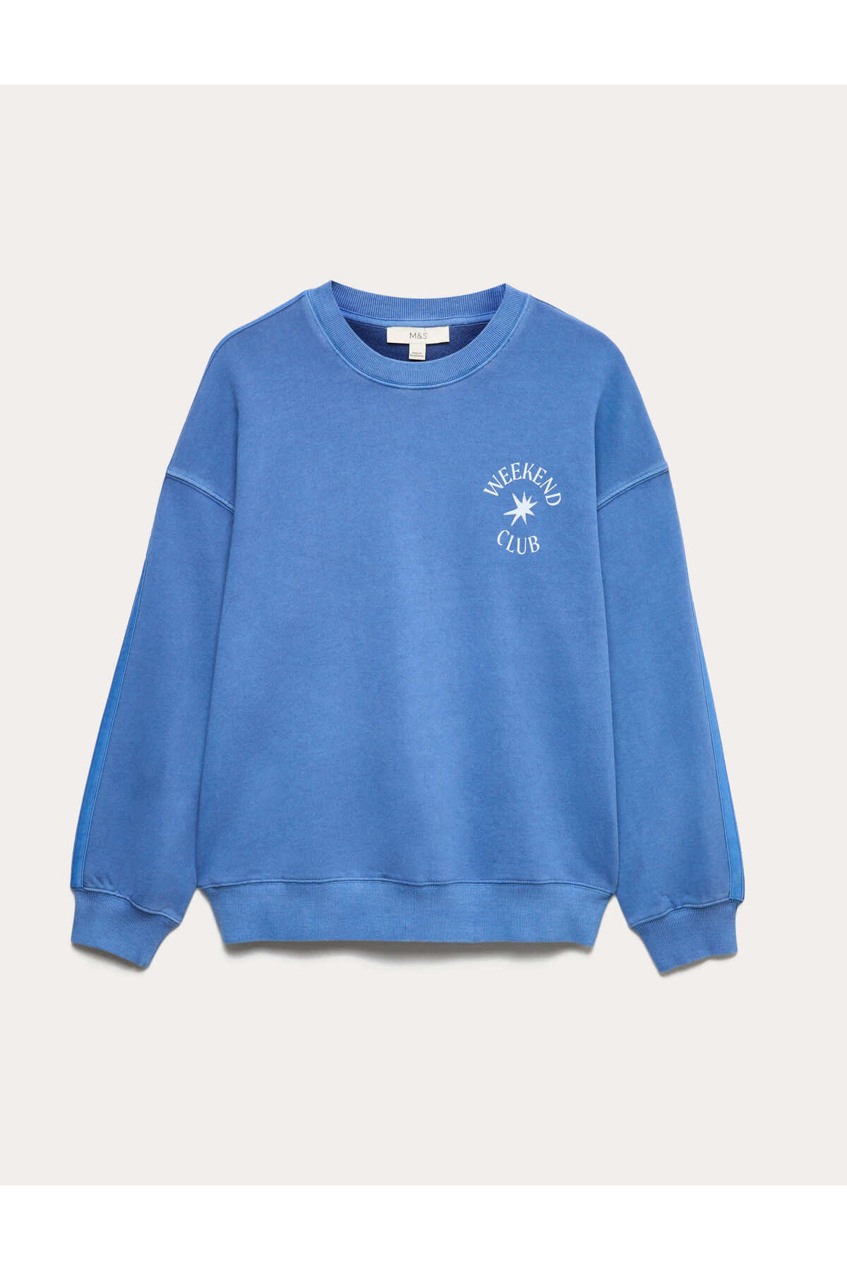 Marks & Spencer  Saf Pamuklu Sweatshirt - Görsel 6