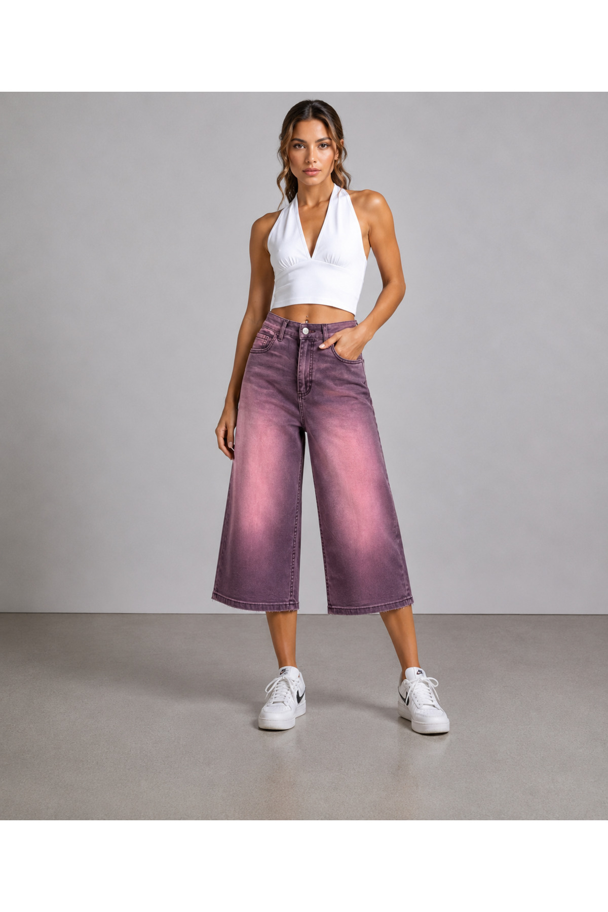 St.Poll unisex široki šorts