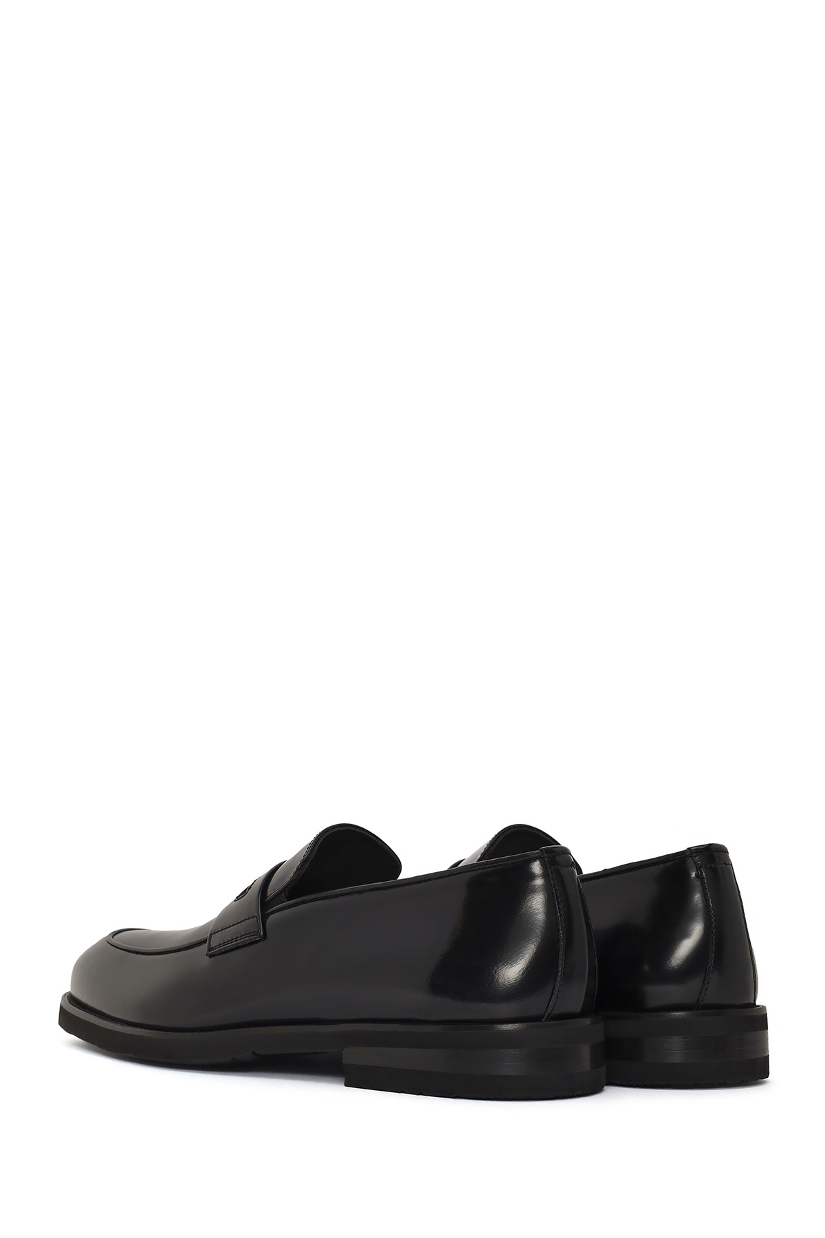Derimod Erkek Siyah Deri Loafer 26SFD704522 görsel 6