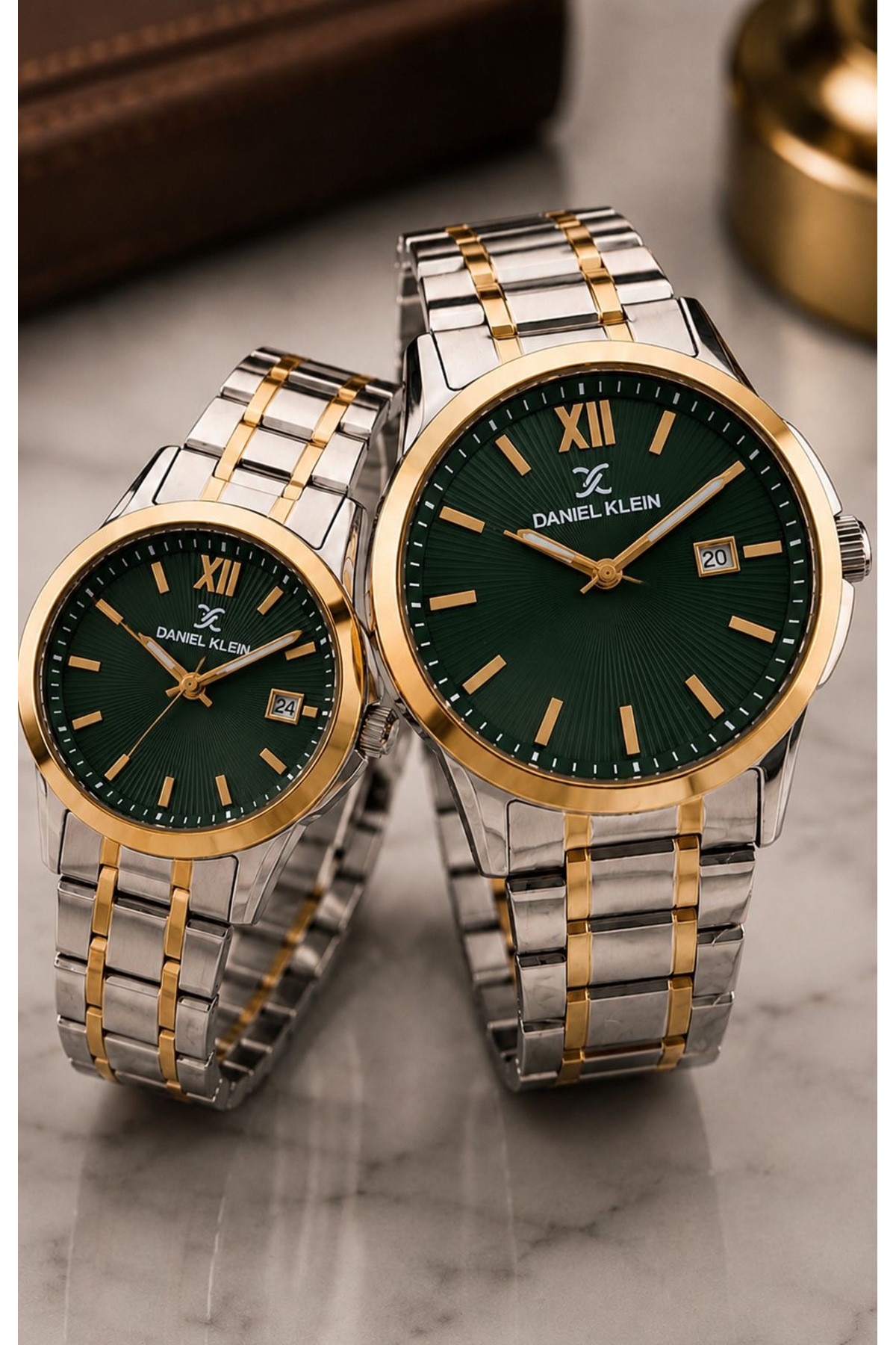 Couple Lover Watch Steel Strap 3 Atm Waterproof Custom Design Wrist Watch VS.BLKT.011