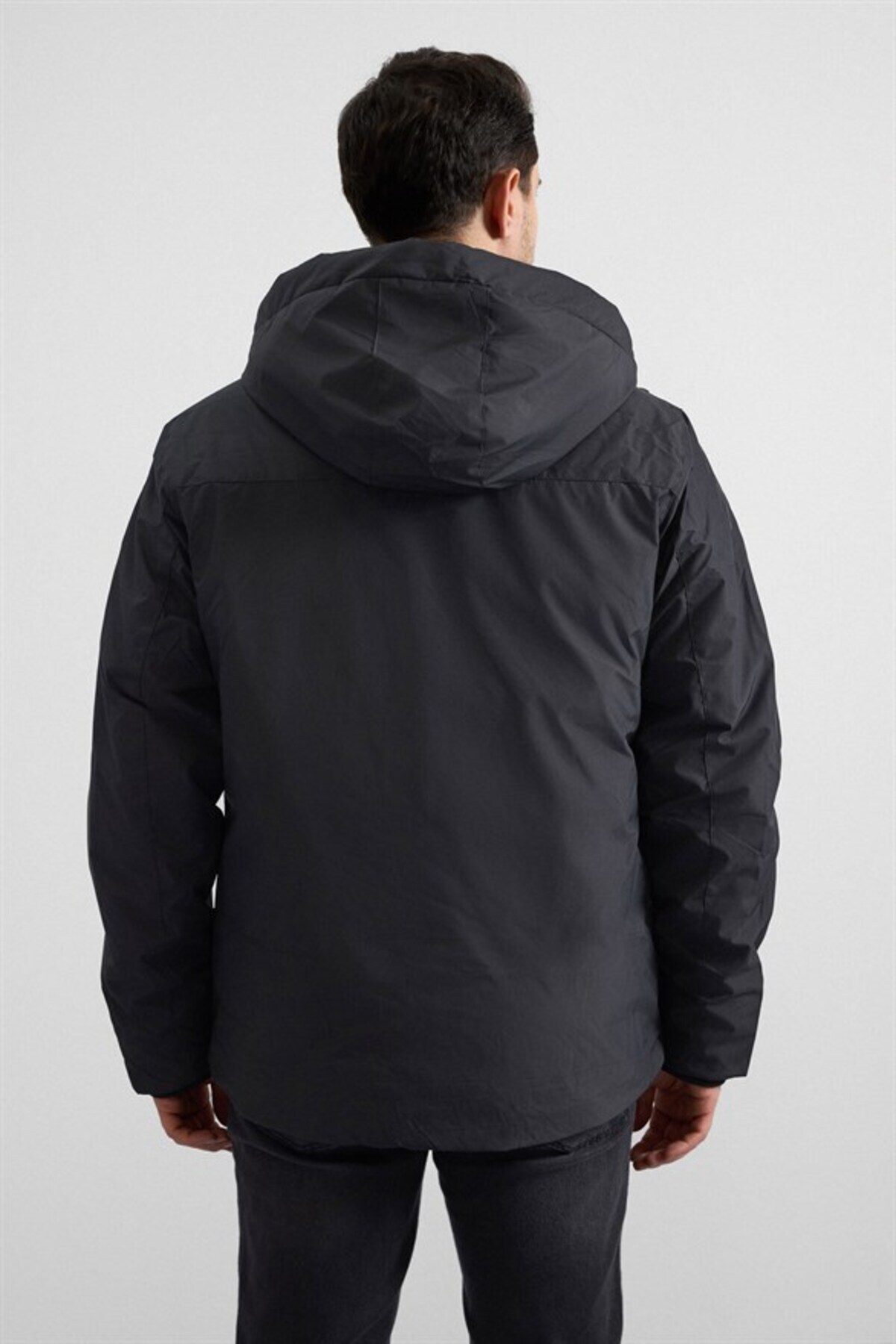 SÜVARİ Siyah Slim Cepsiz Mont görsel 5