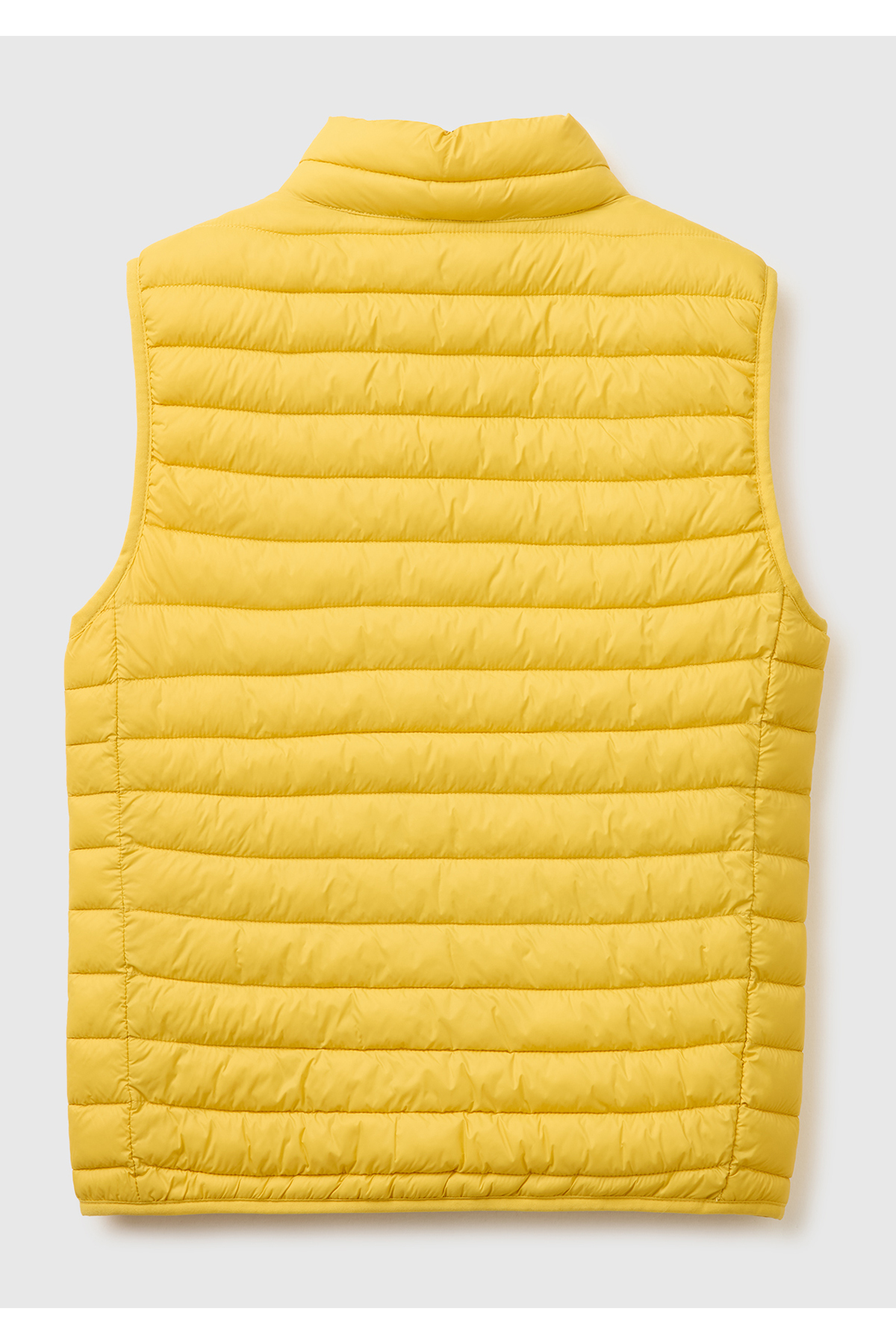 United Colors of Benetton Erkek Sarı Polyester Dolgulu Regular Fit Yelek görsel 2