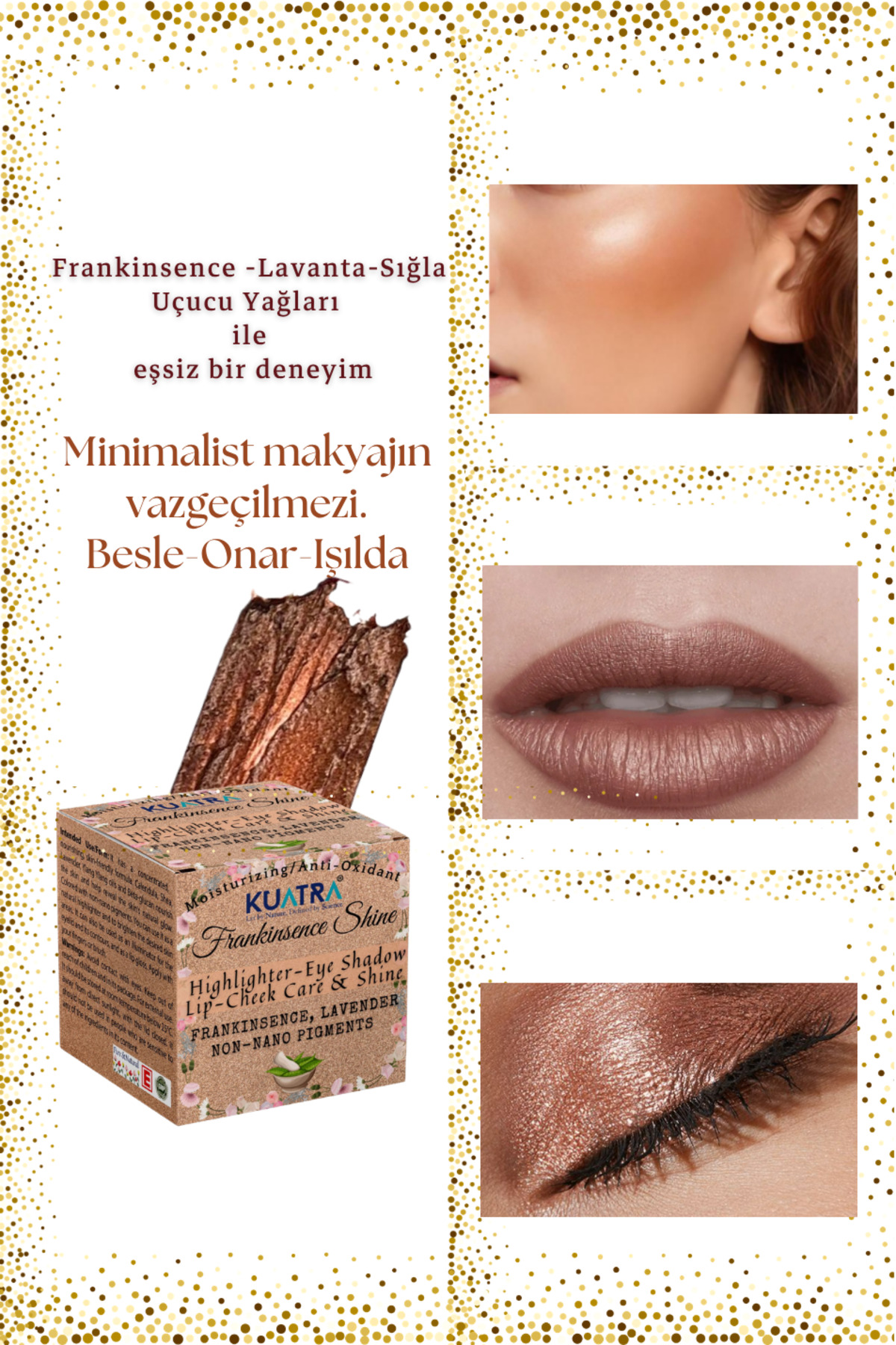 سایه چشم رژ لب گونه فرانکینس شاین ارث - قهوه‌ای 5 — تصویر 4 از 9