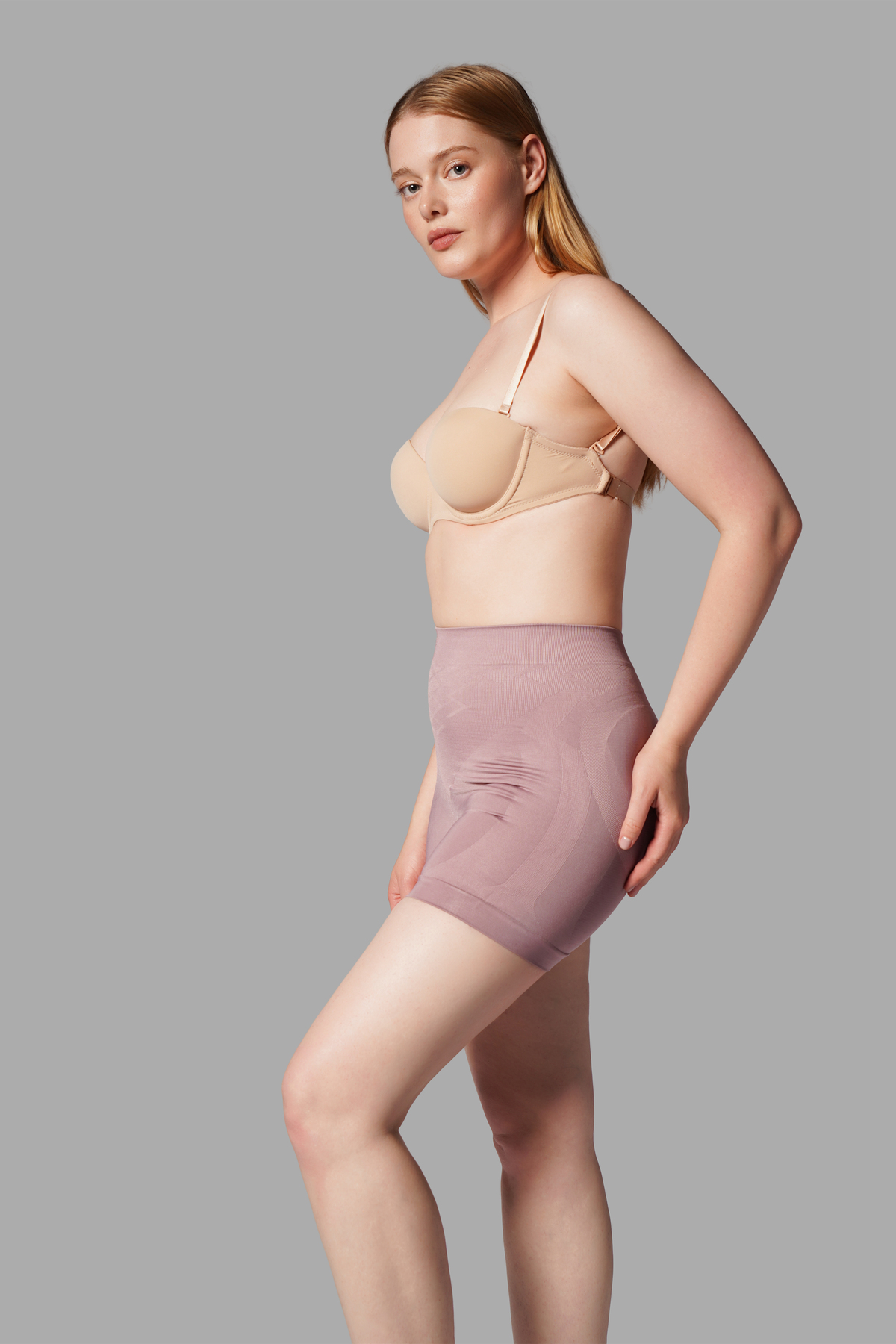 FİT WOMEN Push Up Seamless Dikişsiz Popo Şekillendirici Kısa Paçalı Korse 2064 görsel 5