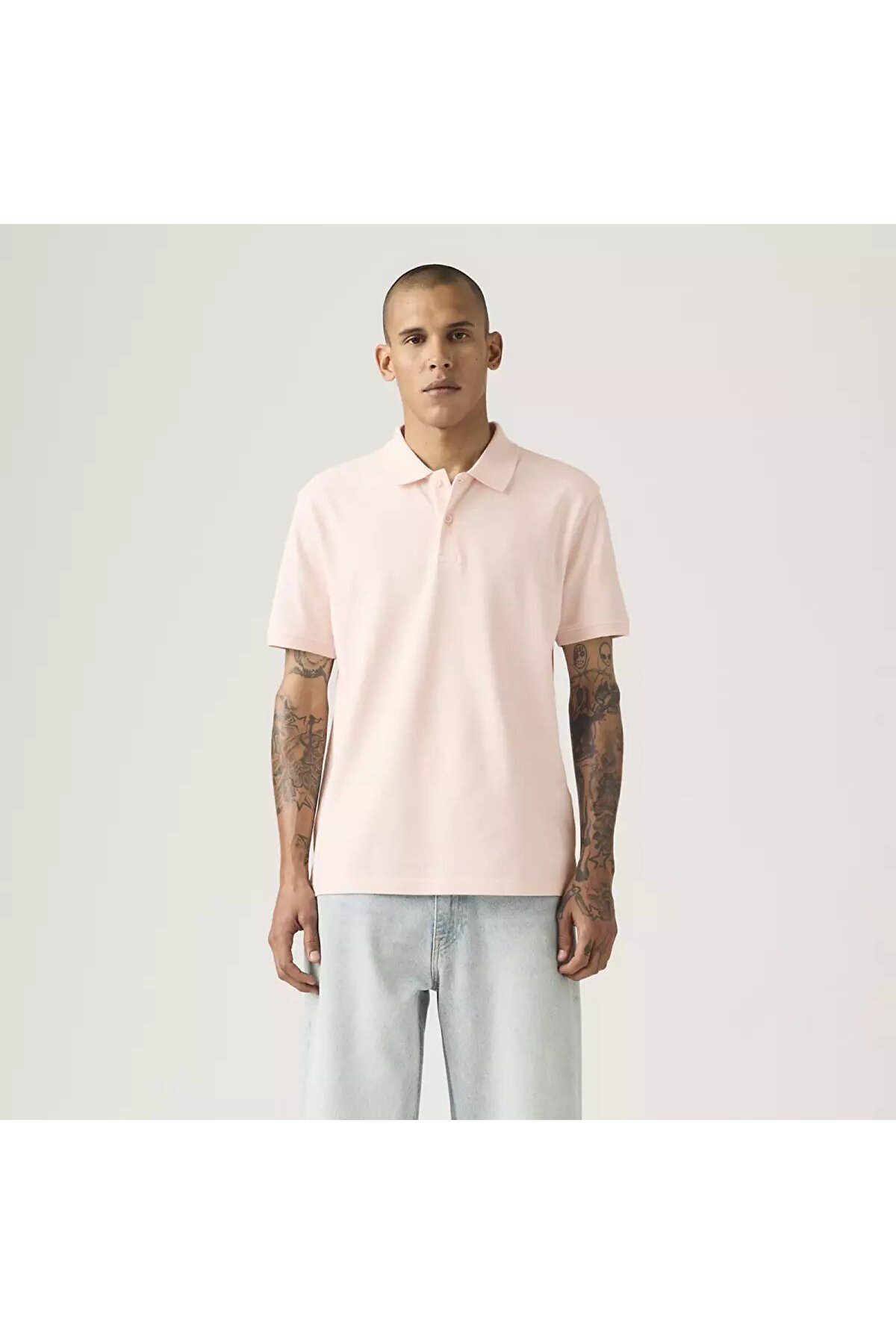 پولو شرت مردانه اورجینال Levis مدل صورتی - 005FM-0010 لیوایز پولوشرت Levi's