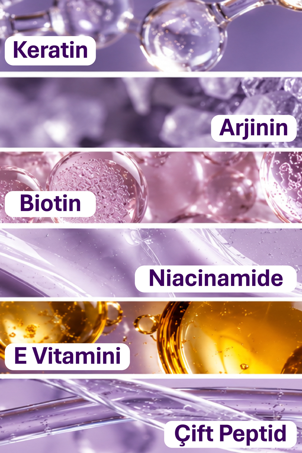 Keratin Ve Biotin Içeren Besleyici Uzatıcı Doğal Bakım Kaş Kirpik Serumu 6 ml — AJ.02.00028 — تصویر 9 از 9