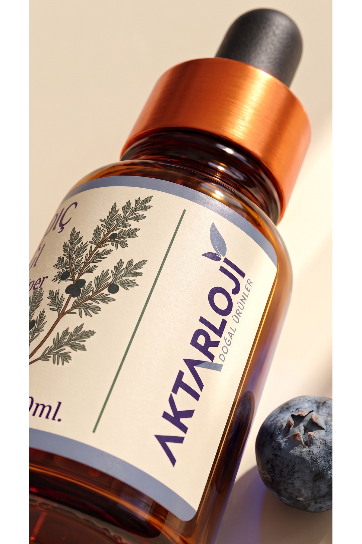 Ardıç Uçucu Yağı 10 ml / %100 Saf Ve Doğal / Juniper Berry Oil — A1-Ardıç-yag-10 — تصویر 8 از 8