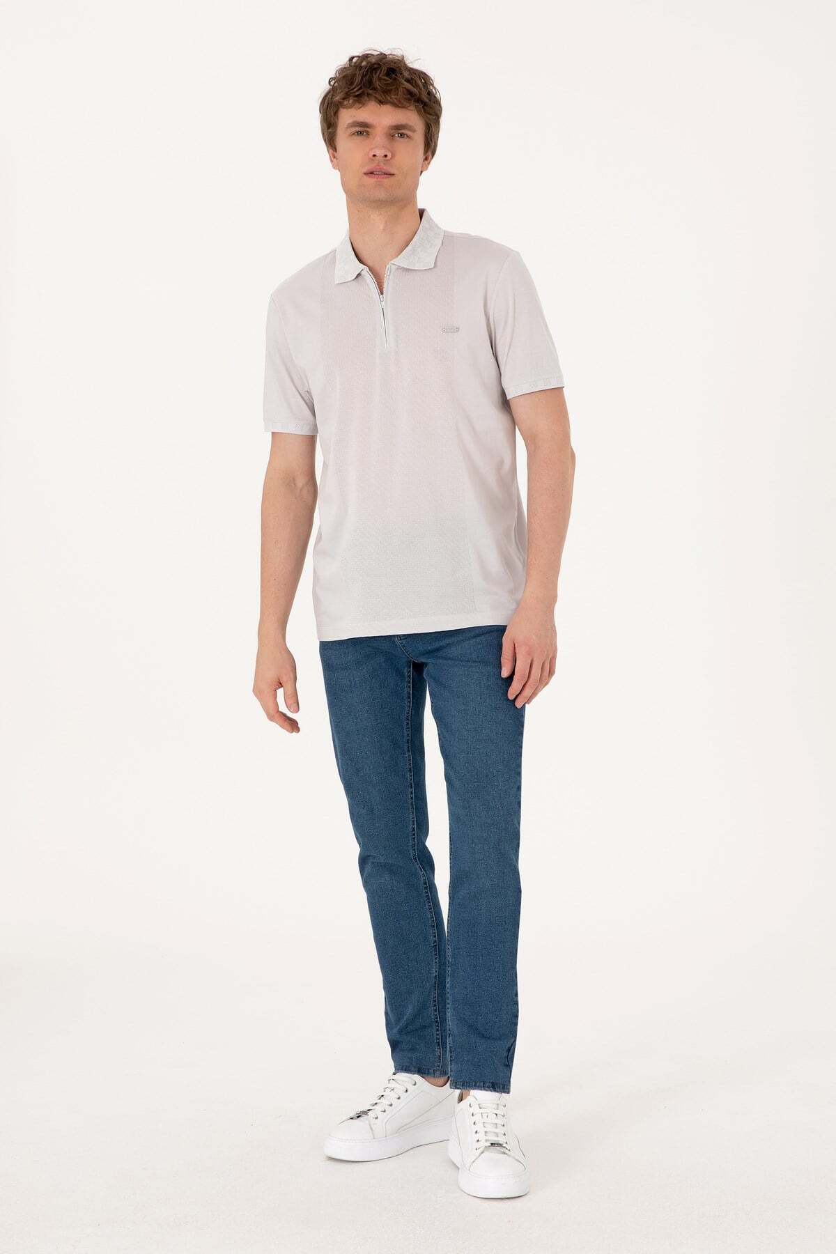 پولوشرت مردانه یقه پلو | یو اس پولو U.S. Polo Assn. 2107318 TR - تصویر 4