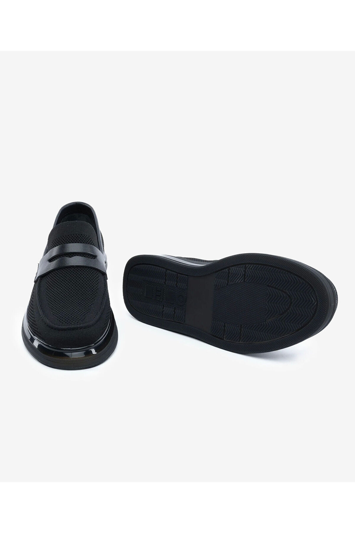 Greyder Erkek Siyah Loafer Ayakkabı 6Y1UA62598L görsel 6