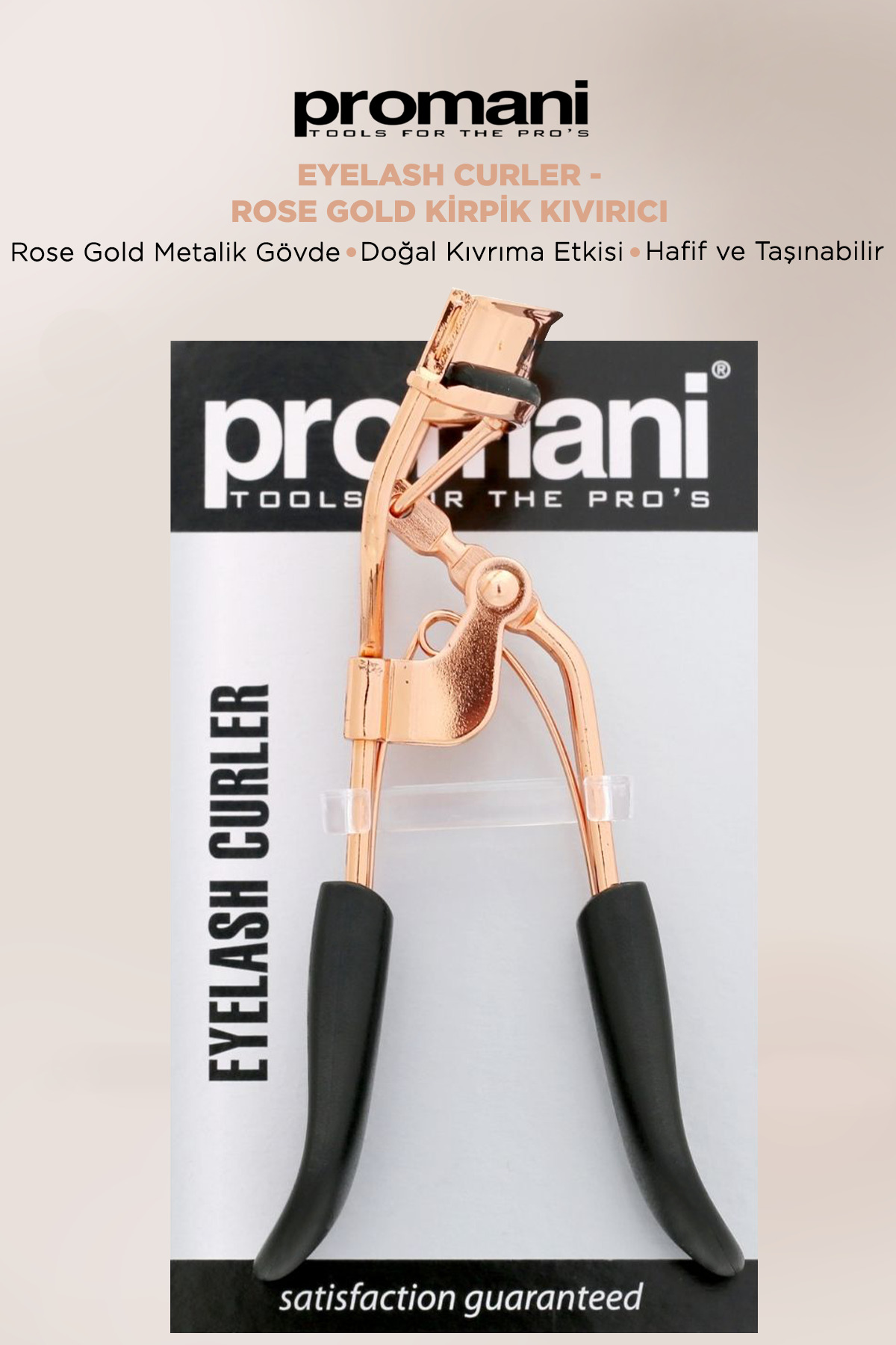 Kirpik Kıvırma Makası Pr-810 — بژ 8699067178108