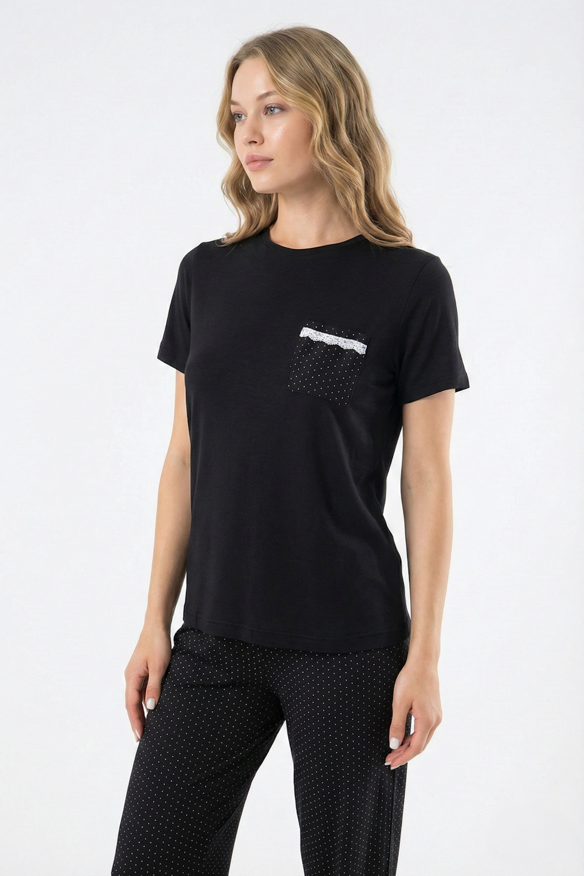 Harmony Siamore Viscose Short Collar Women's Pajamas Set