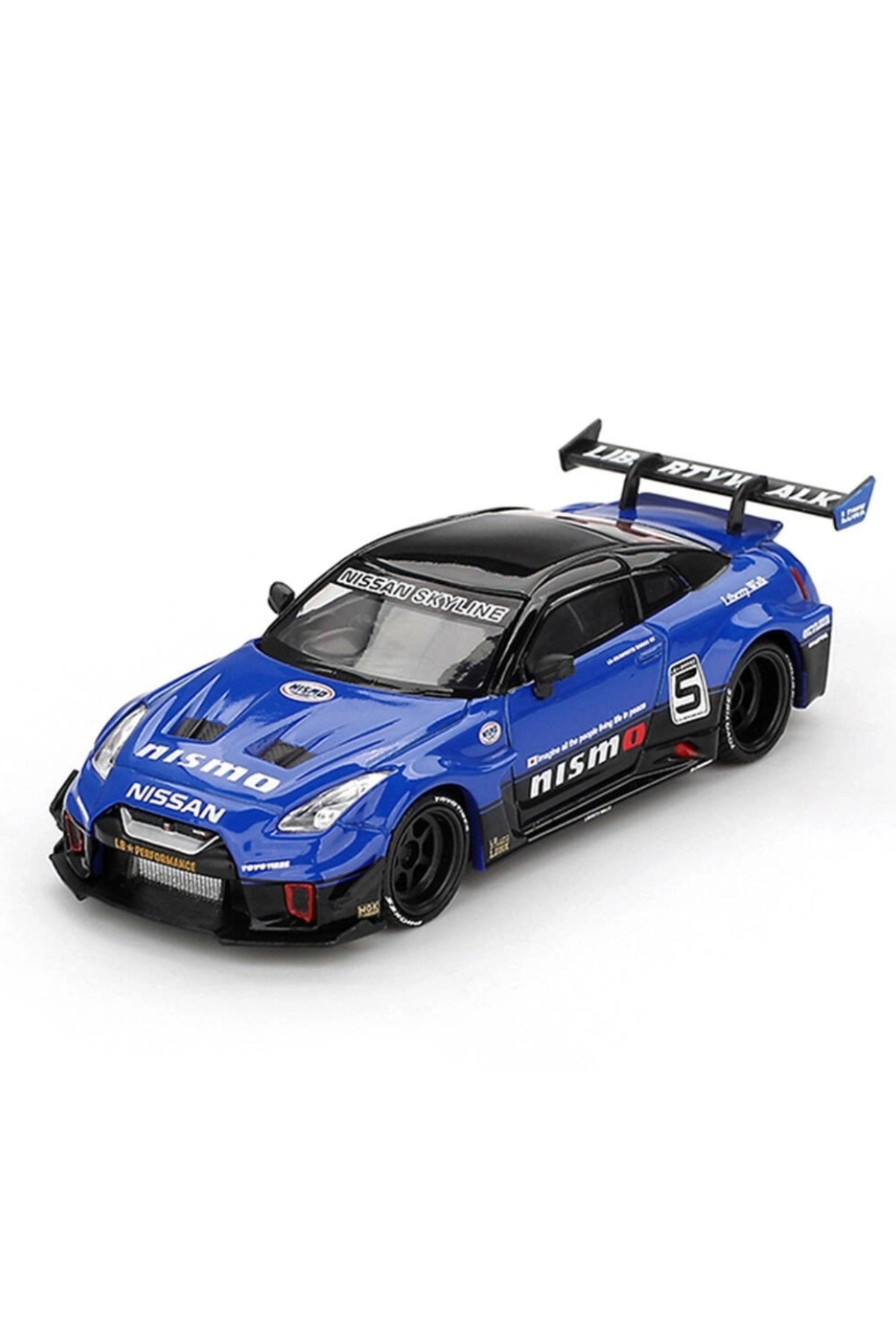 mini gt 1/64 LB-Silhouette WORKS GT NISSAN 35GT-RR Ver.2 Blue