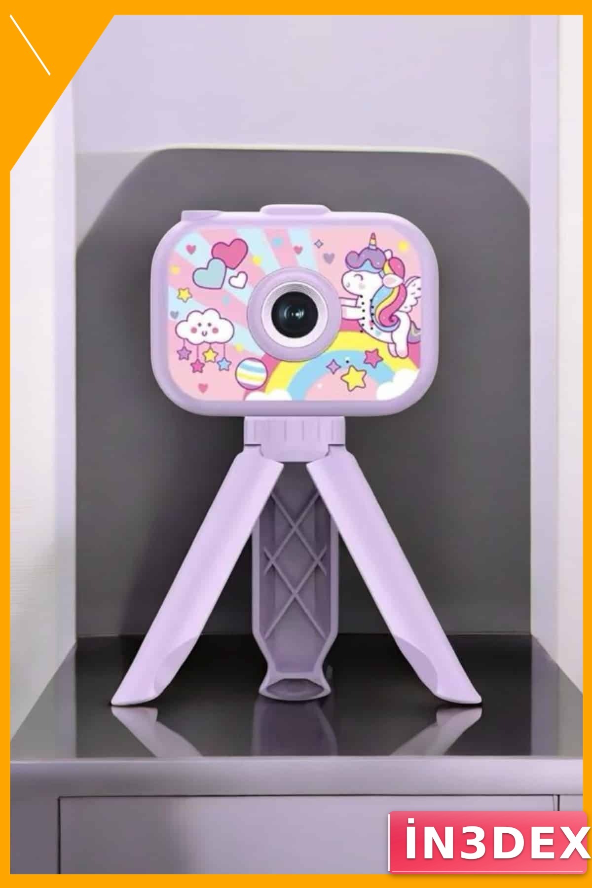 Çocuklar İçin Eğitici Mini Fotoğraf Makinesi Video Kamera