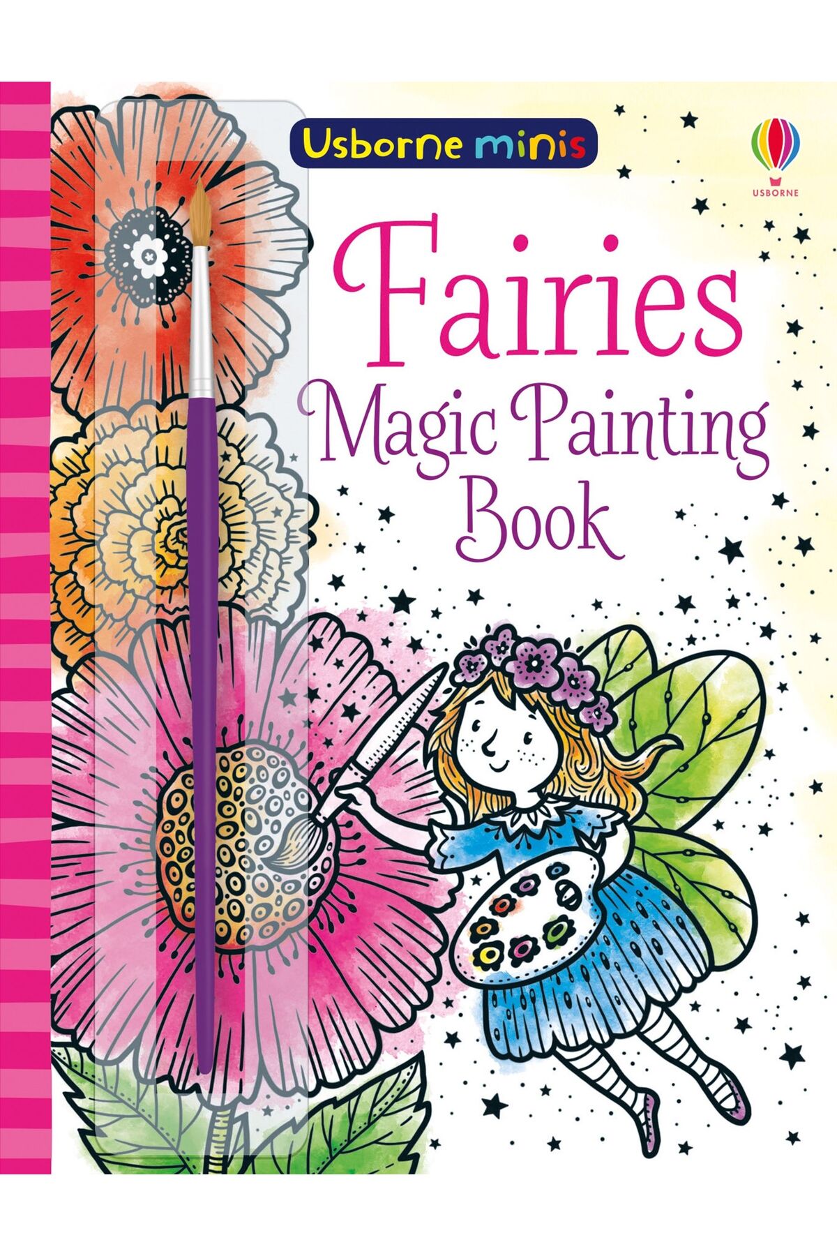 Usborne Carte de pictat magică cu zâne