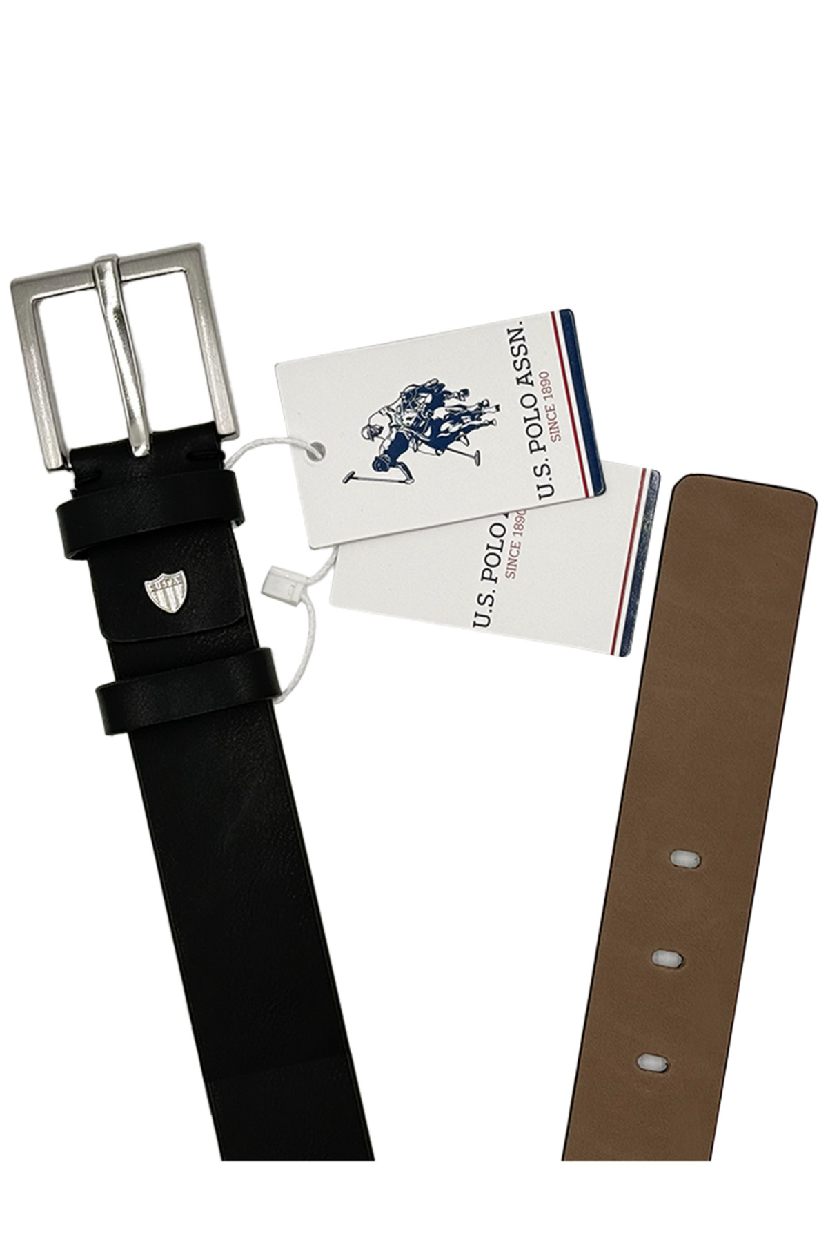 کمربند مشکی یو اس پولو کمربند U.S. Polo Assn.