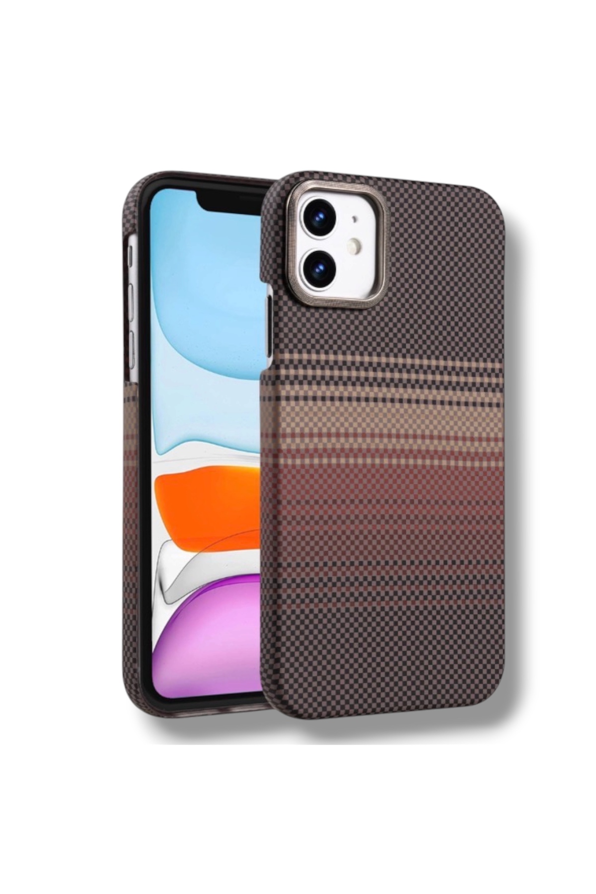 Iphone 11 Compatible Vega Carbon Fiber Luxury Slim Magsafe Phone Case