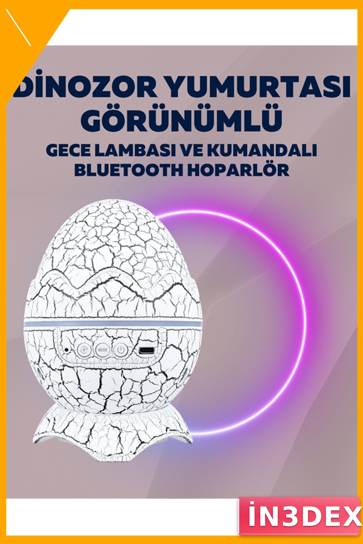 7 Renkli Lazer Yıldız Projektör Gece Lambası Dönen Gökyüzü