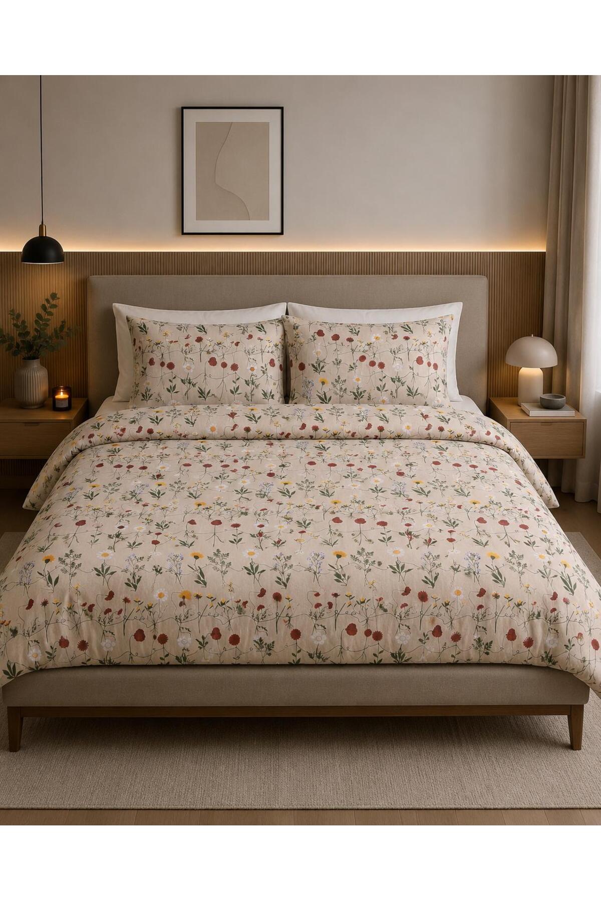 Reddy Single Cotton Duvet Cover Set