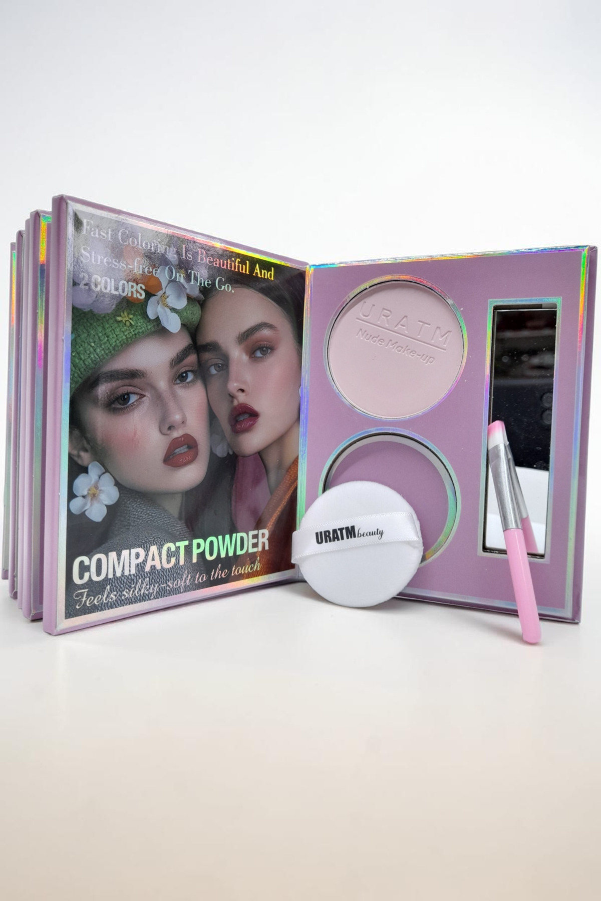 Uratm Göz Farı Highlighter Allık Kontür Pudra Bronzer İçeren 36 'lı Kitap Model Makyaj Kiti — ZRD113407 — تصویر 8 از 9