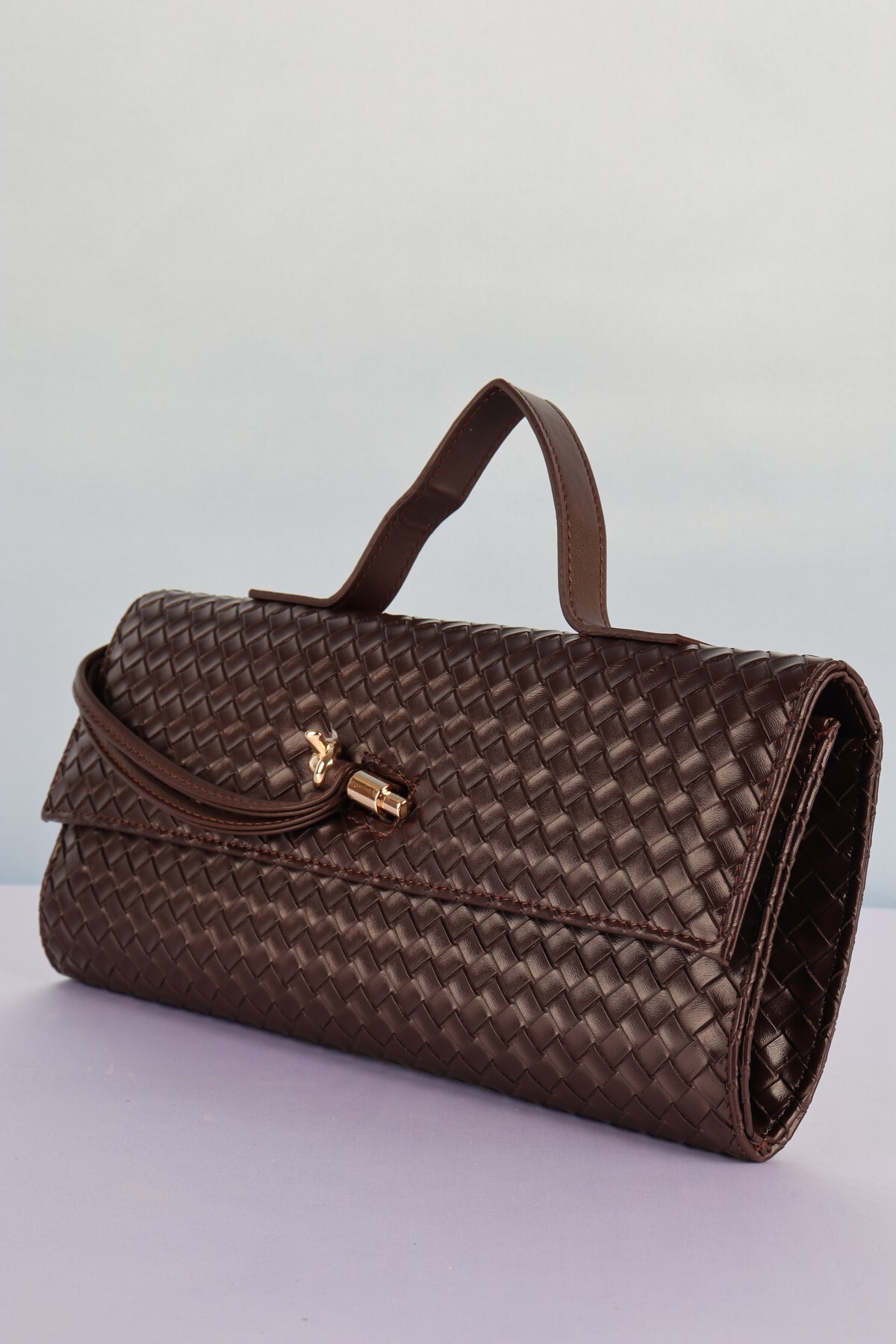 weem bag Elysara EB0427 | ÖRGÜ KİLİTLİ ŞIK PORTFÖY ÇANTA görsel 3
