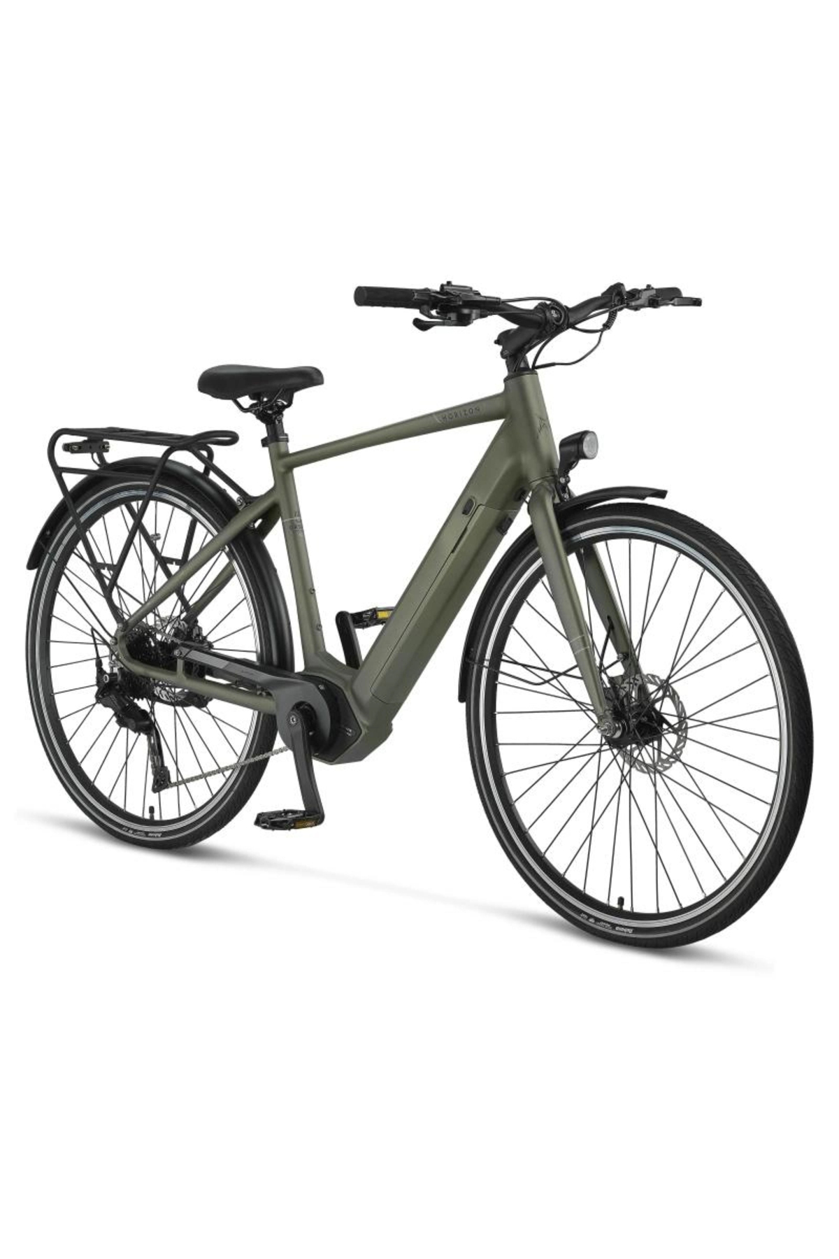 Mosso Horizon Elektri̇kli̇ Şehi̇r Bi̇si̇klet 500h Hyd 28 Jant 9 Vi̇tes Antrasi̇t