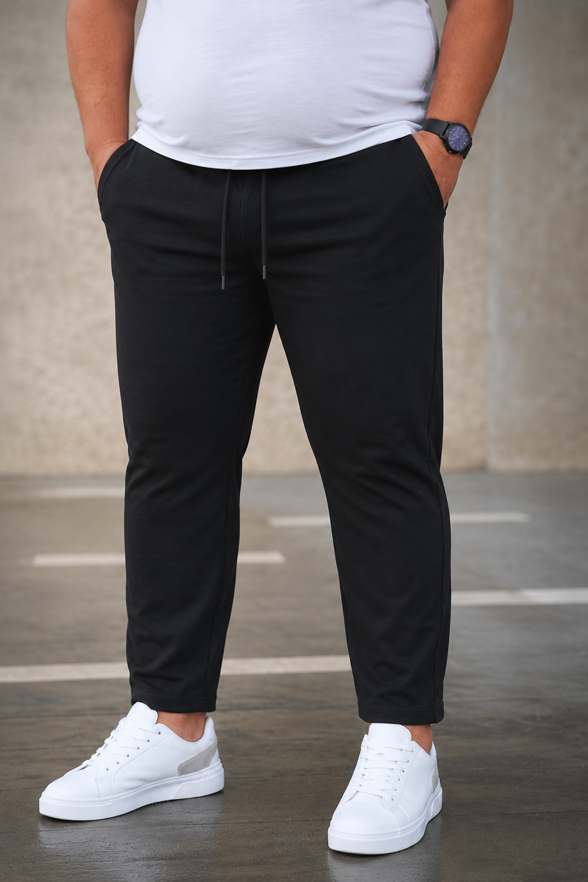 Malkan Erkek Rahat Kesim Büyük Beden Battal Boy Jogger Pantolon