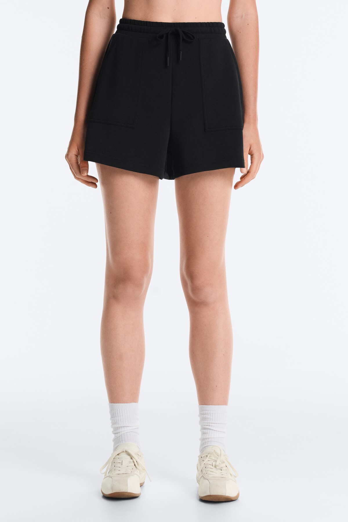 Soft textured modal shorts