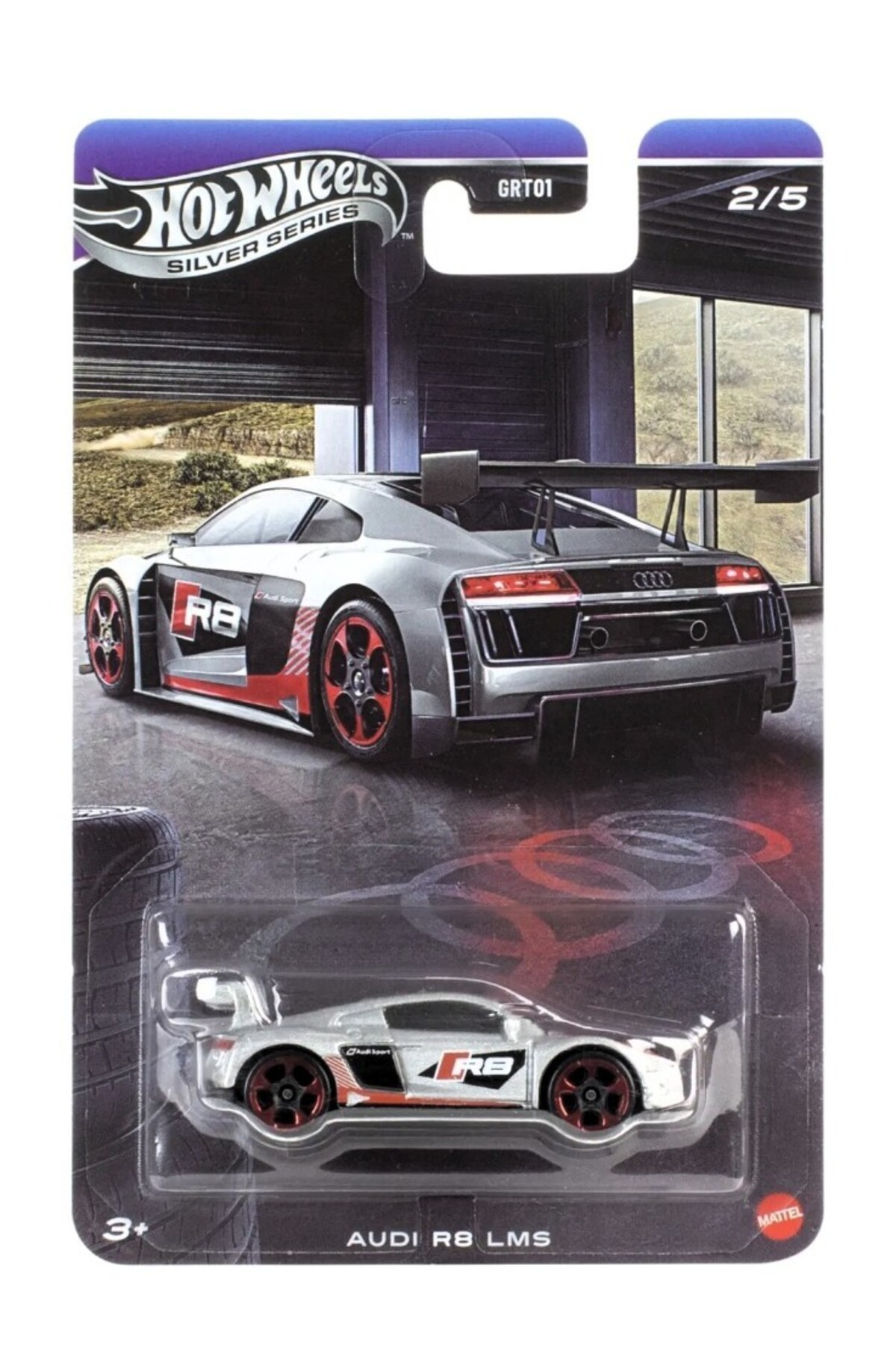 HOT WHEELS Silver Series 1:64 Tekli Arabalar - AUDI R8 LMS GRT01