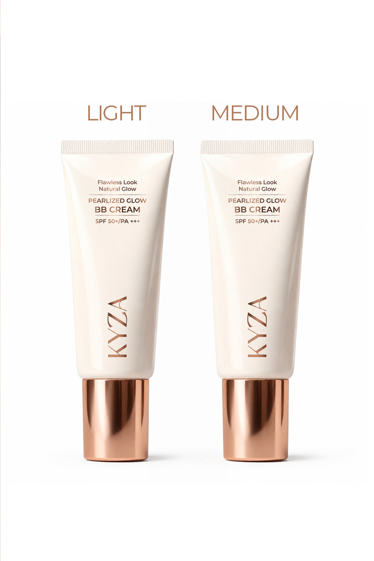کرم BB Pearlized Glow Medium 02 SPF 50+ | ظاهر درخشان پوست 30 میلی لیتر — قهوه‌ای KYZ-BB — تصویر 7 از 8