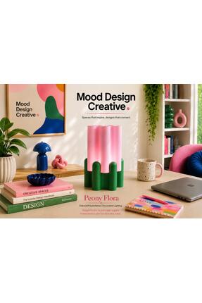 MoodDesign PEONY FLORA DECORATIVE AMBIENT LAMP - Peony Flora Dekoratif Ambiya...