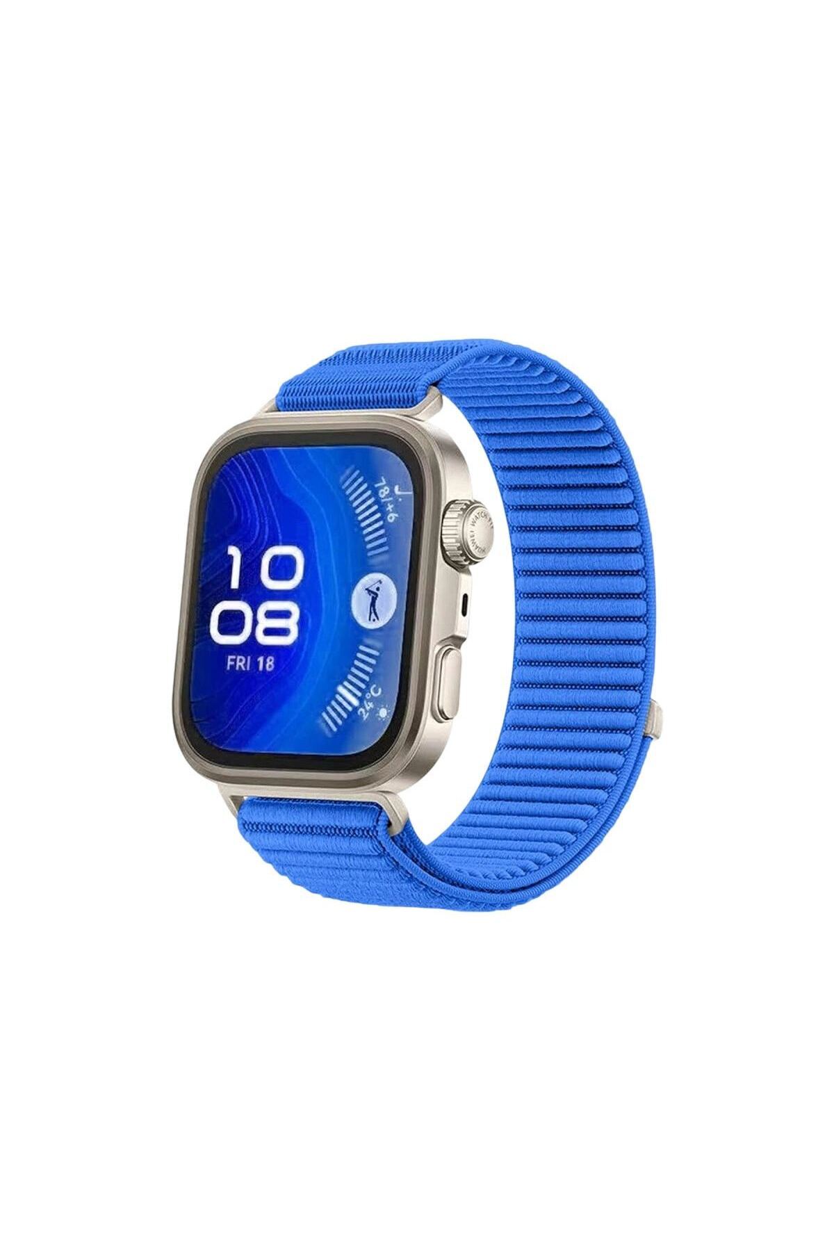 Huawei Fit 4 Braid Kordon (saat Değildir) - Mavi