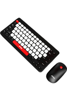 jedel WS681 KABLOSUZ KLAVYE MOUSE SET DANGIL+WİFİ+BT2.4+BT5 VERSİYON TELEVİZY...