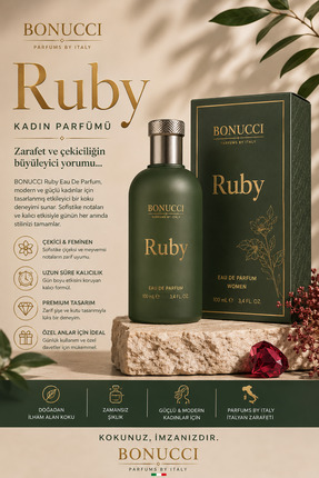 Bonucci Ruby EDP Kadın Parfümü 100 ML